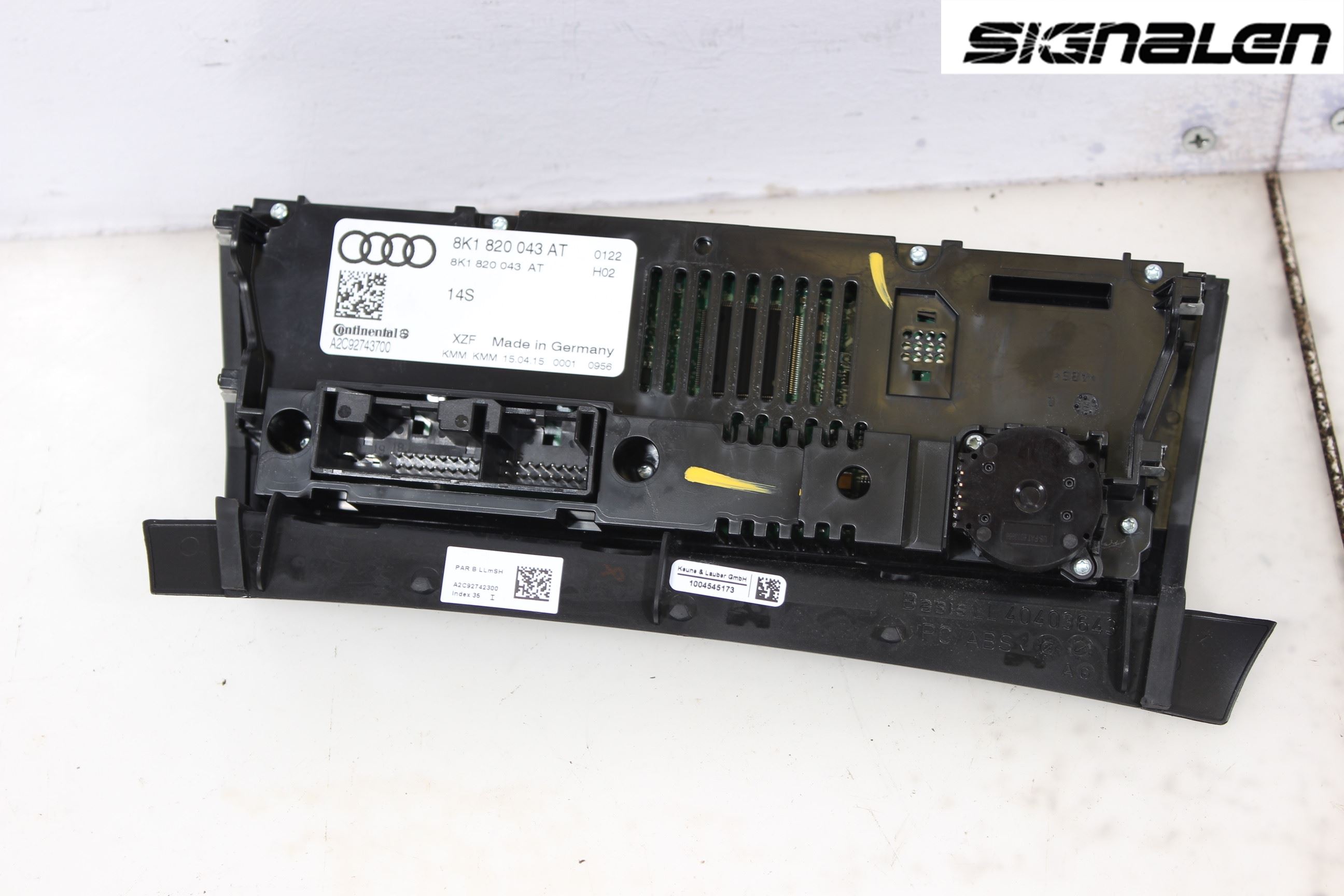 Audi Q5 09-16 Varme Ac Betjening-Display