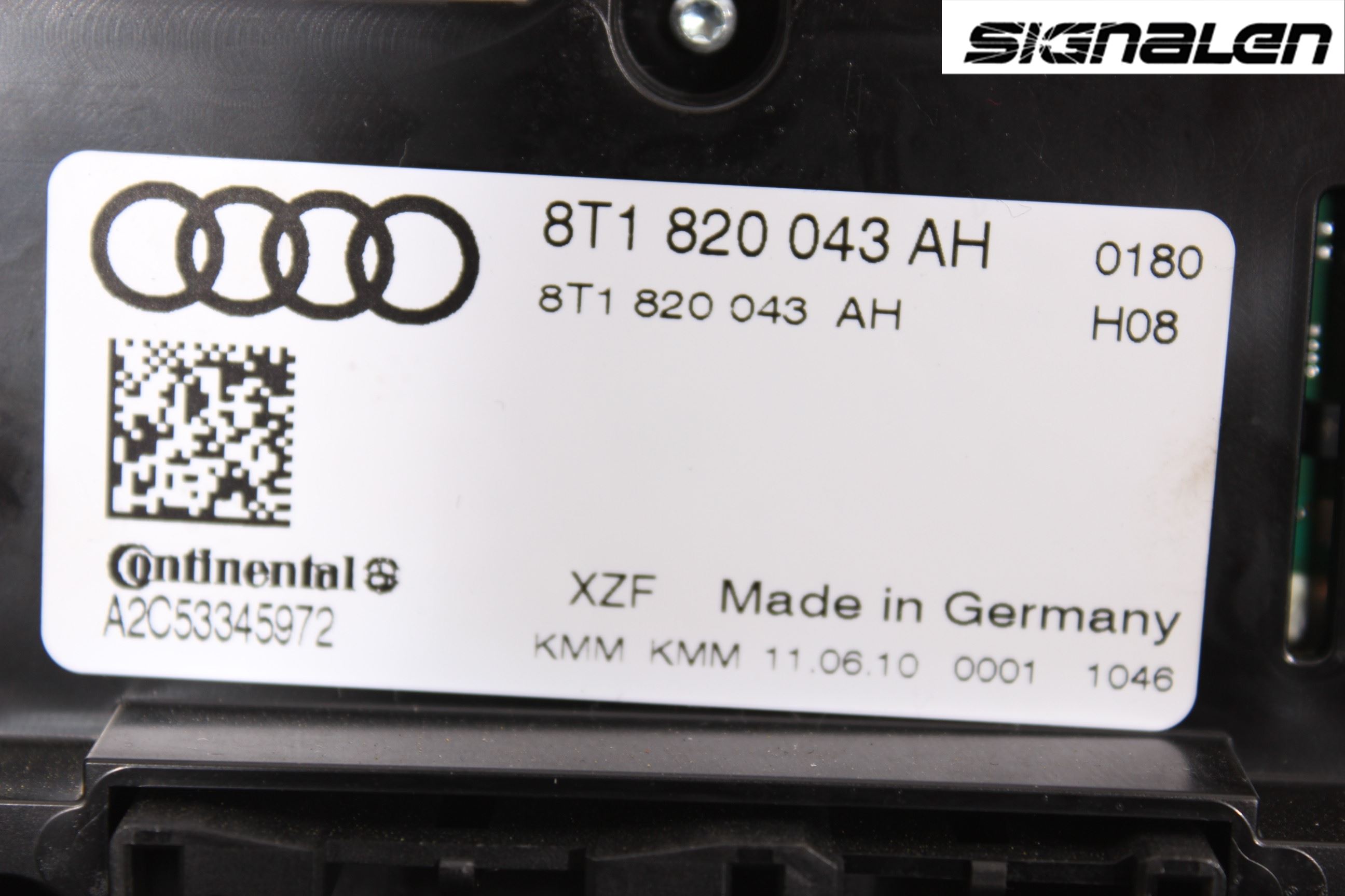 Audi Q5 09-16 Varme Ac Betjening-Display