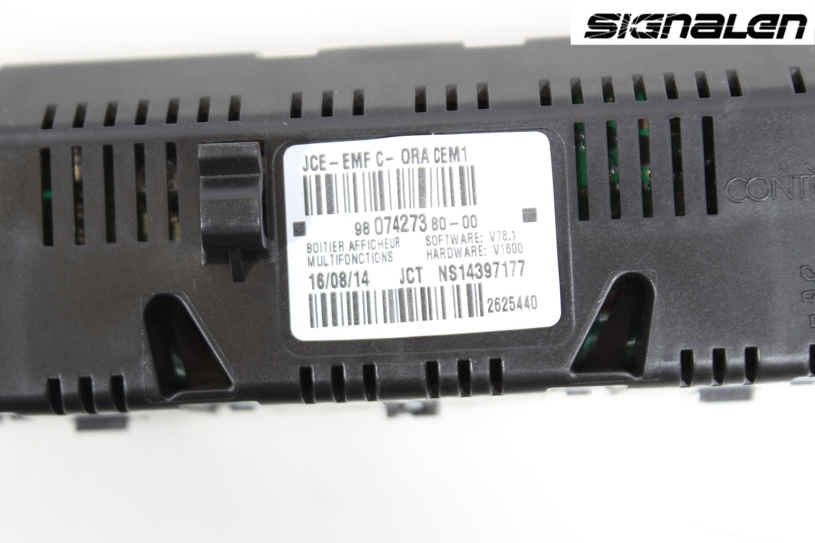 Peugeot PARTNER 08-15 Kjørecomputer