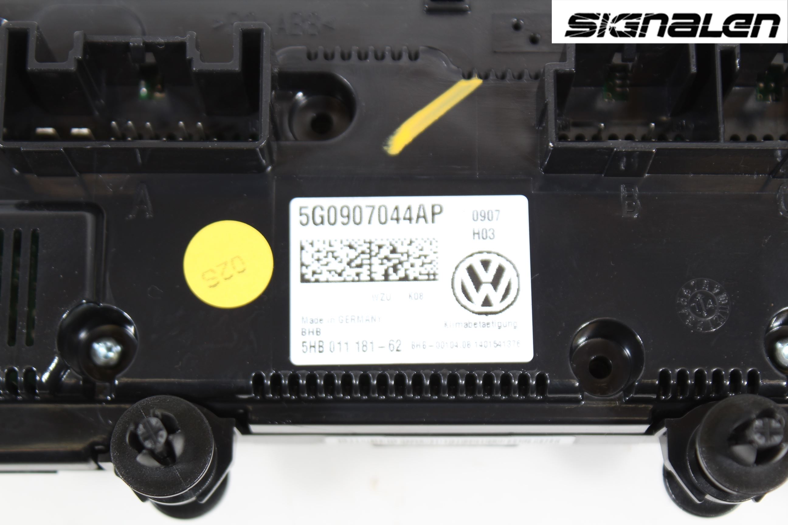 Volkswagen VW GOLF / E-GOLF VII 13-20 Varme Ac Betjening-Display