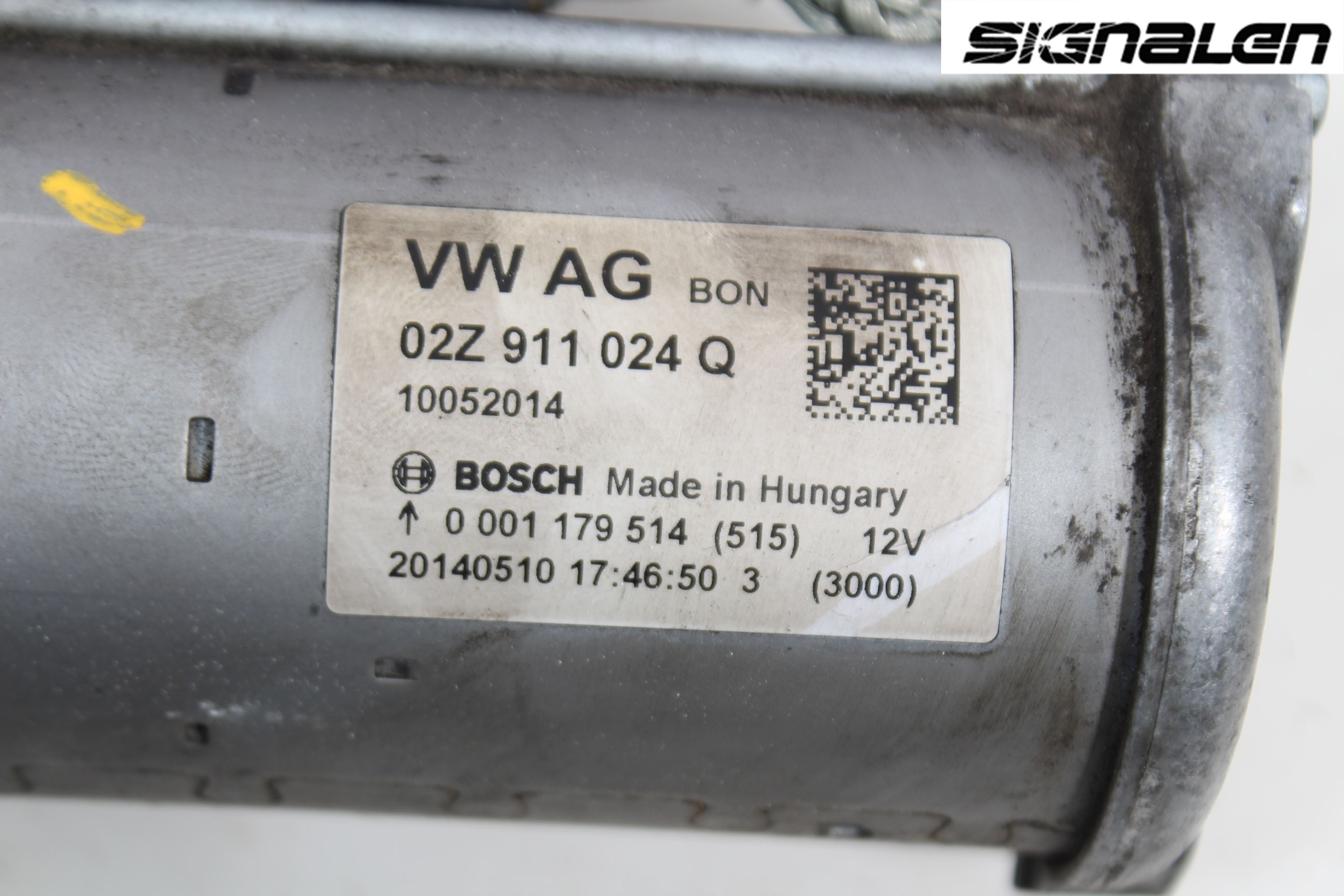 Volkswagen VW GOLF / E-GOLF VII 13-20 Startmotor