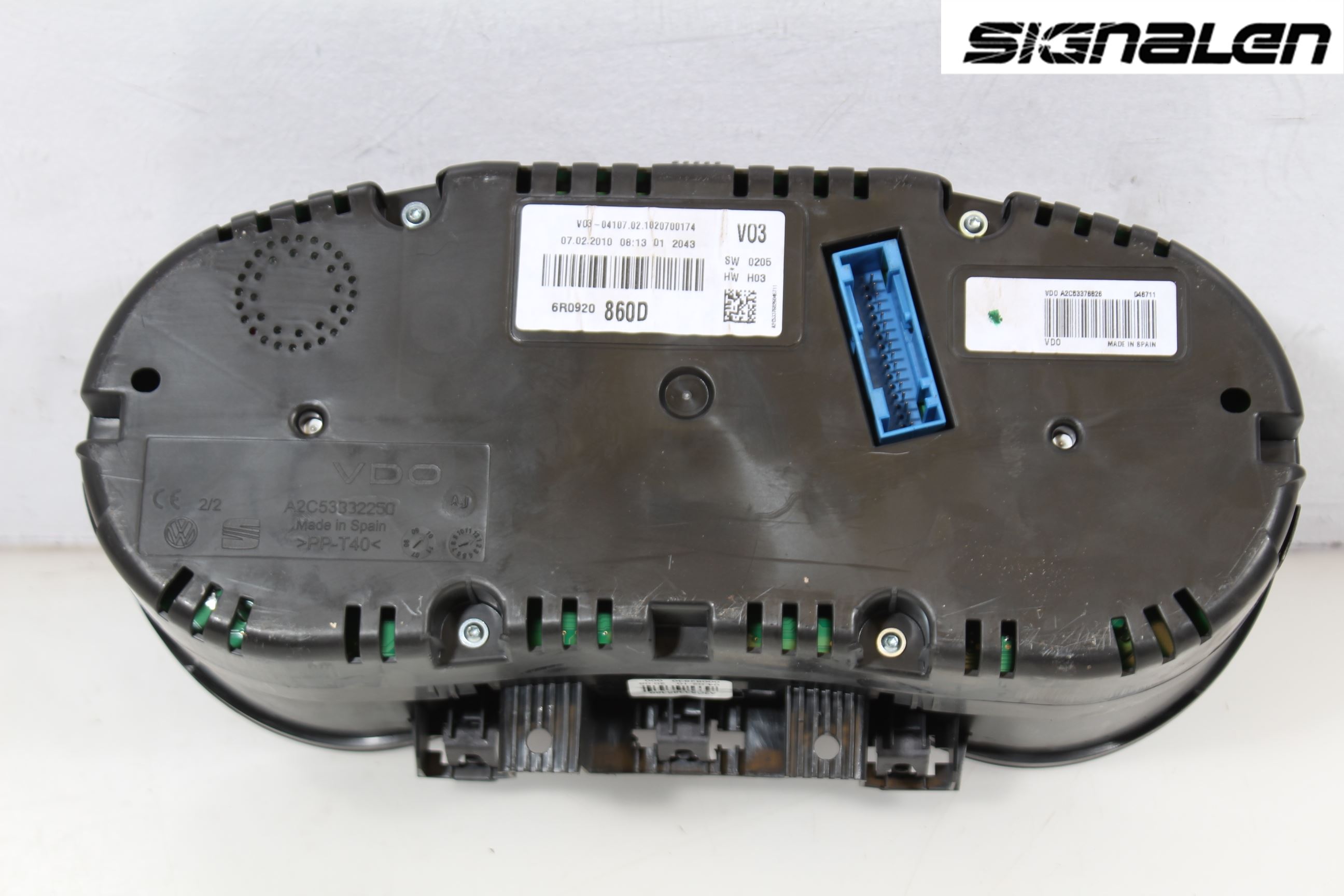 Volkswagen VW POLO 10-17 Instr Kombinert