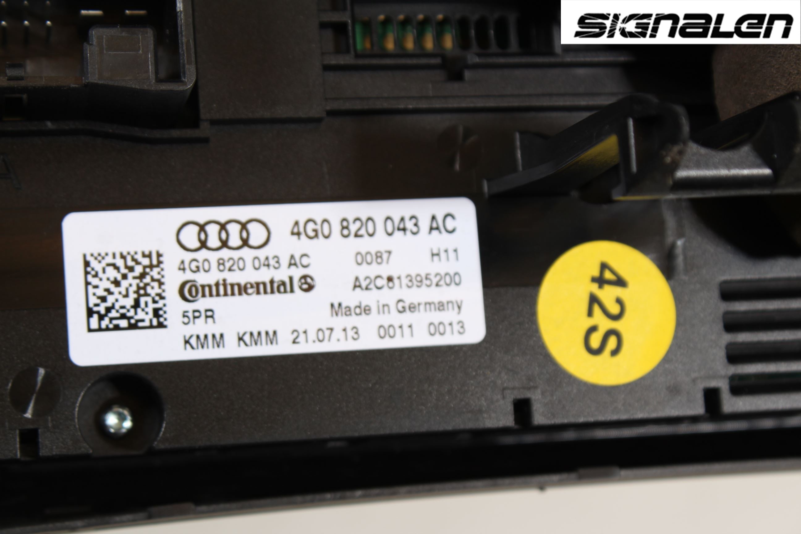 Audi A6/S6 4G 11-18 Varme Ac Betjening-Display