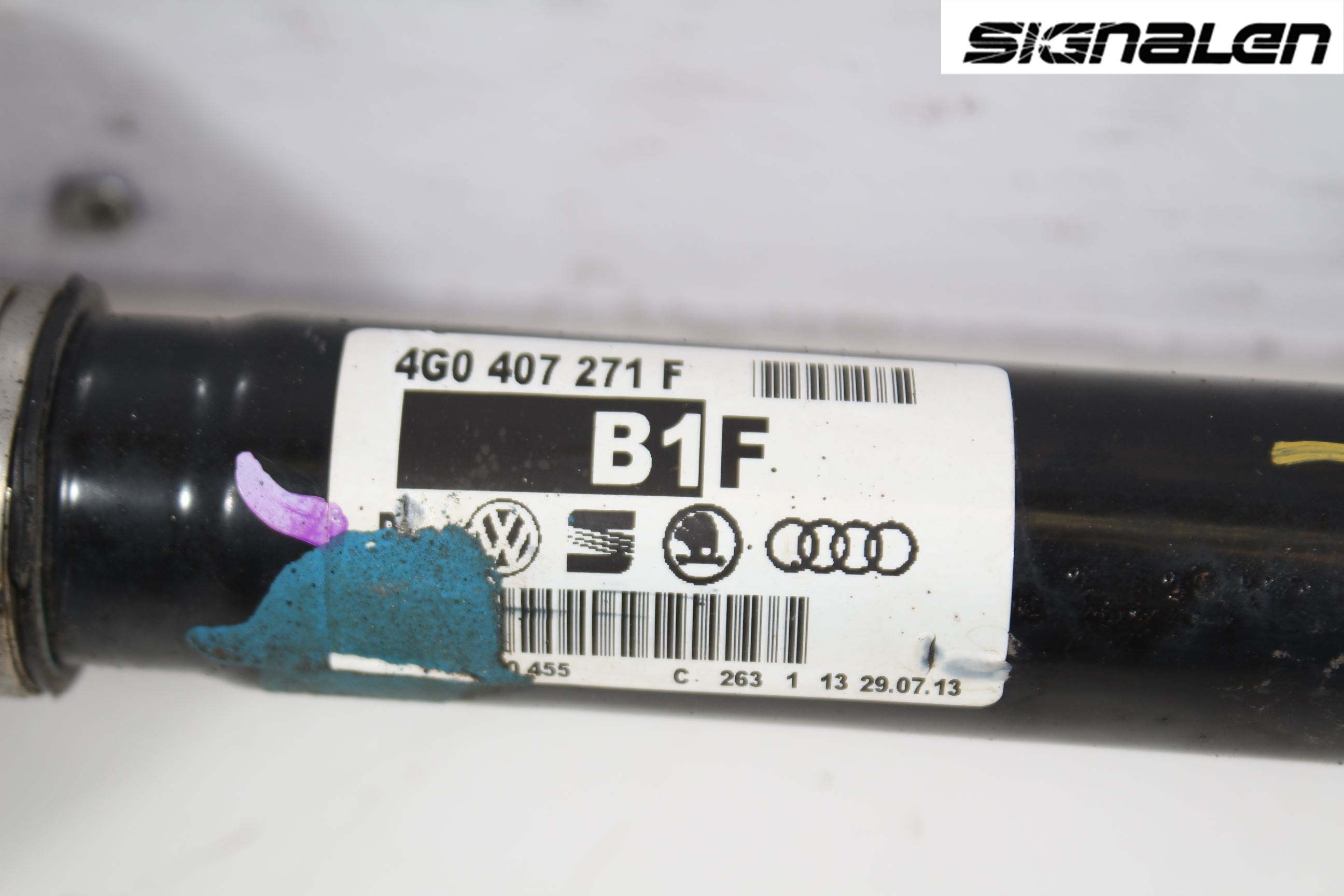 Audi A6/S6 4G 11-18 Drivaksel Foran Kompl Høyre