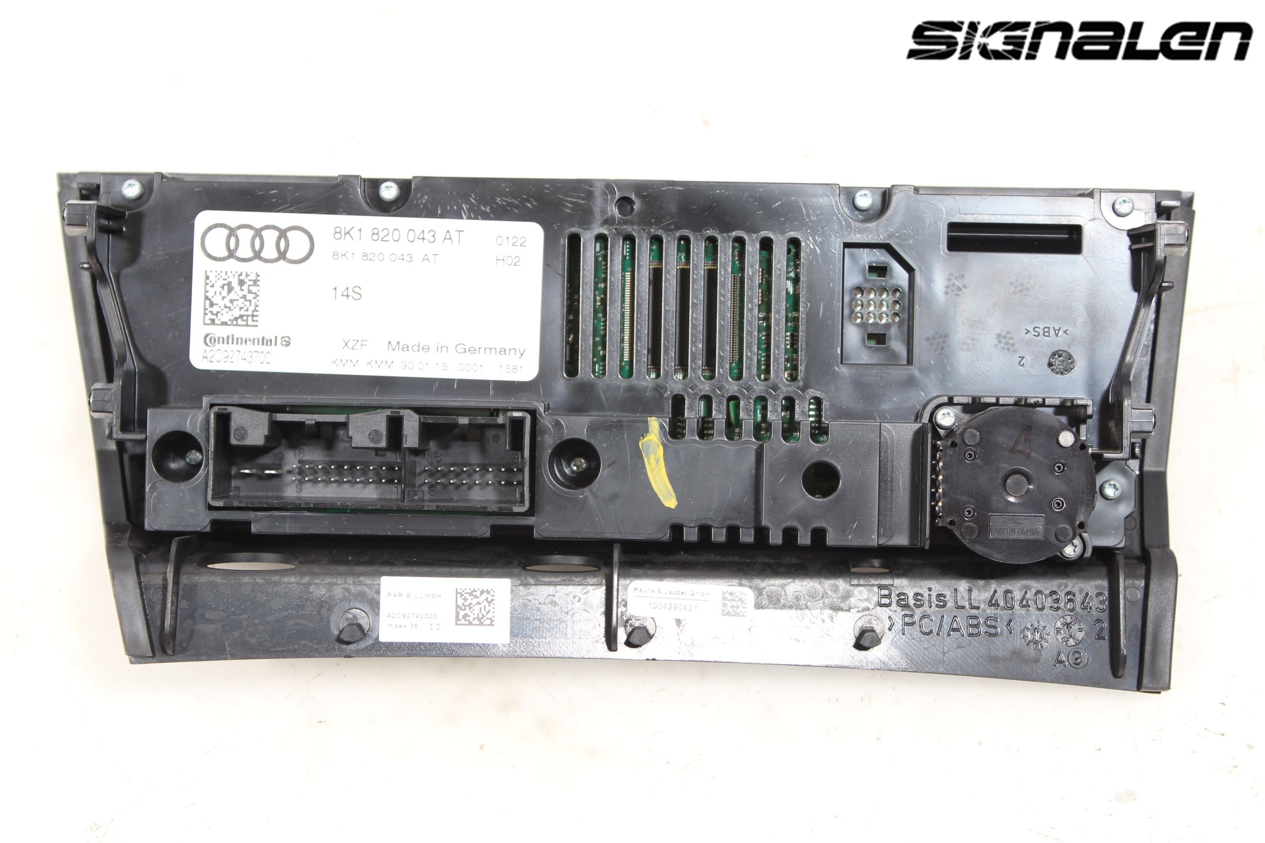 Audi A4 12-15 Varme Ac Betjening-Display
