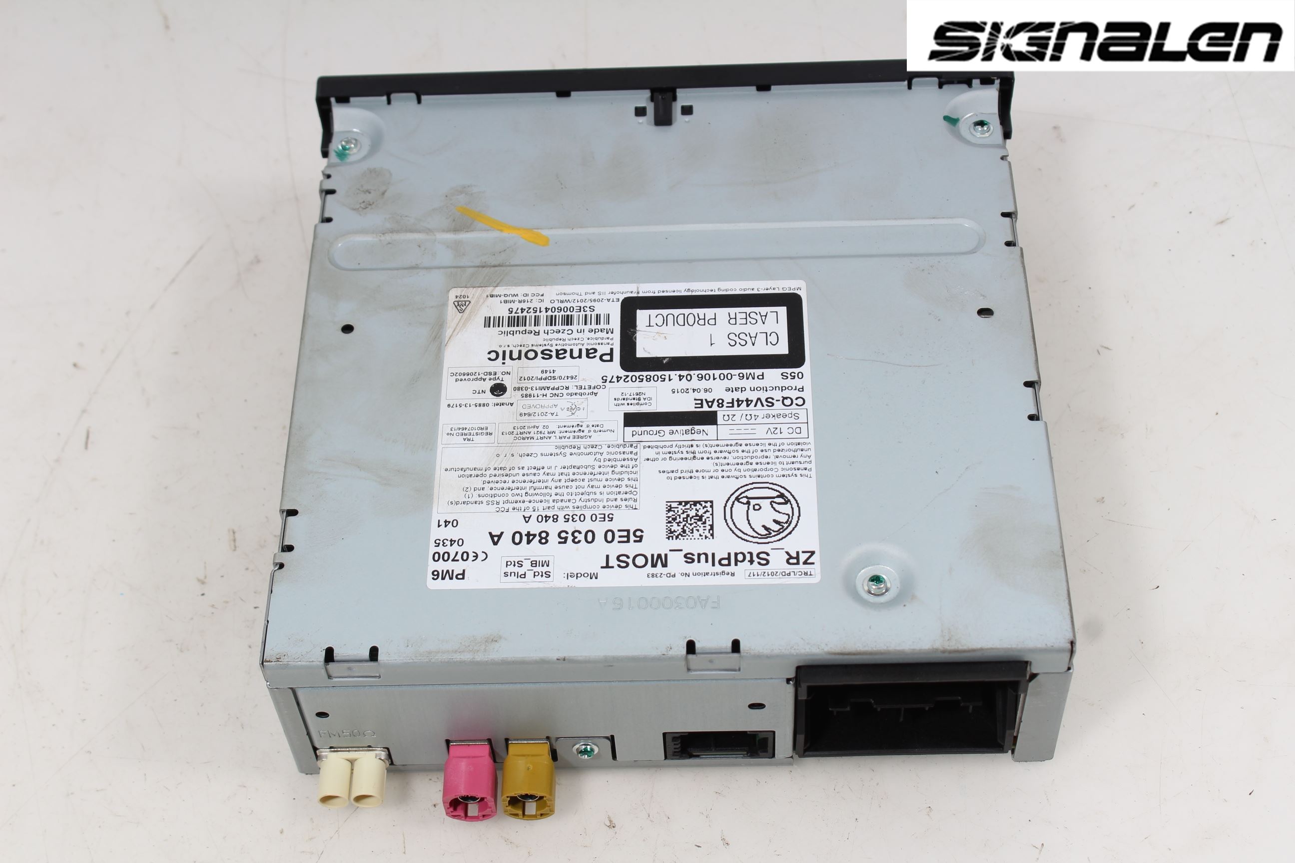 Skoda OCTAVIA (5E) 13-20 Stereo Radio