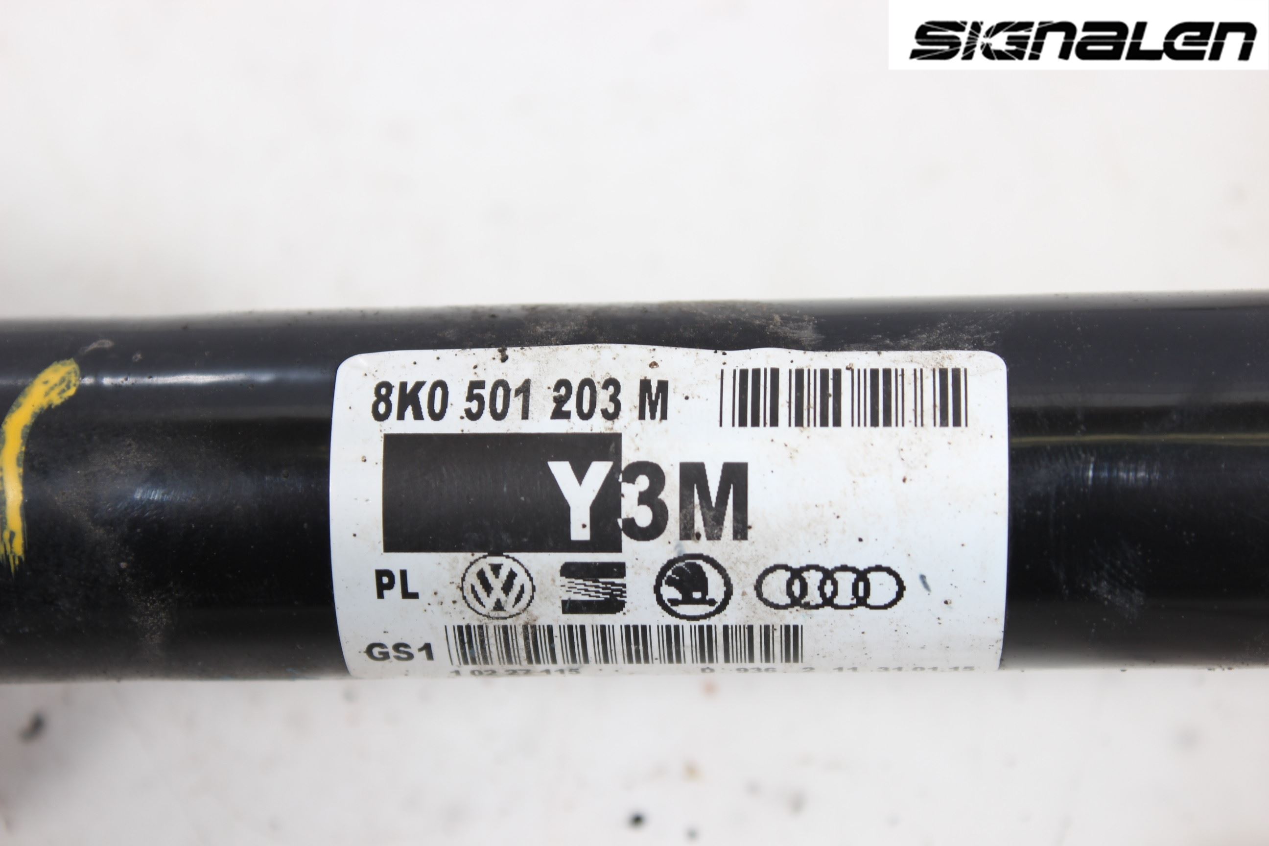 Audi A4 12-15 Drivaksel Bak Kompl Høyre