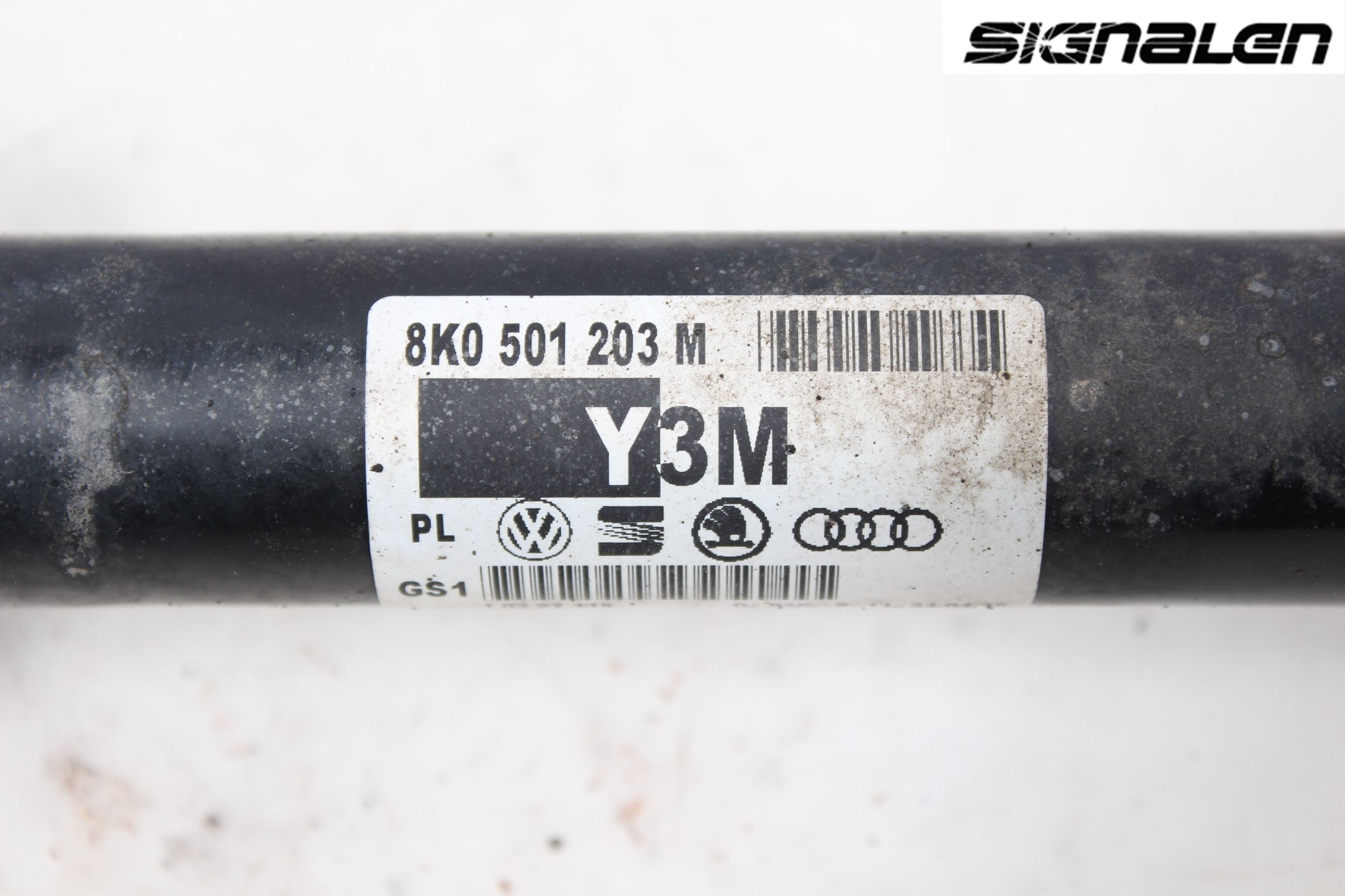 Audi A4 12-15 Drivaksel Bak Kompl Venstre