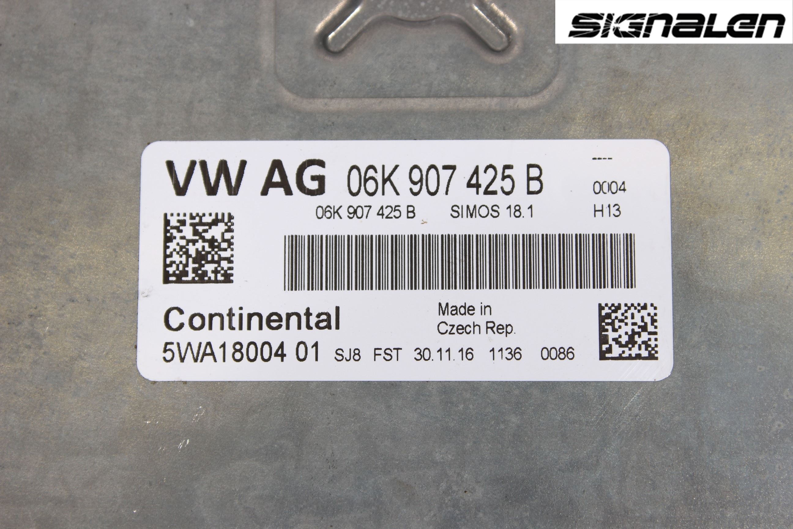 Volkswagen VW GOLF / E-GOLF VII 13-20 Styreenhet Innsprøytning