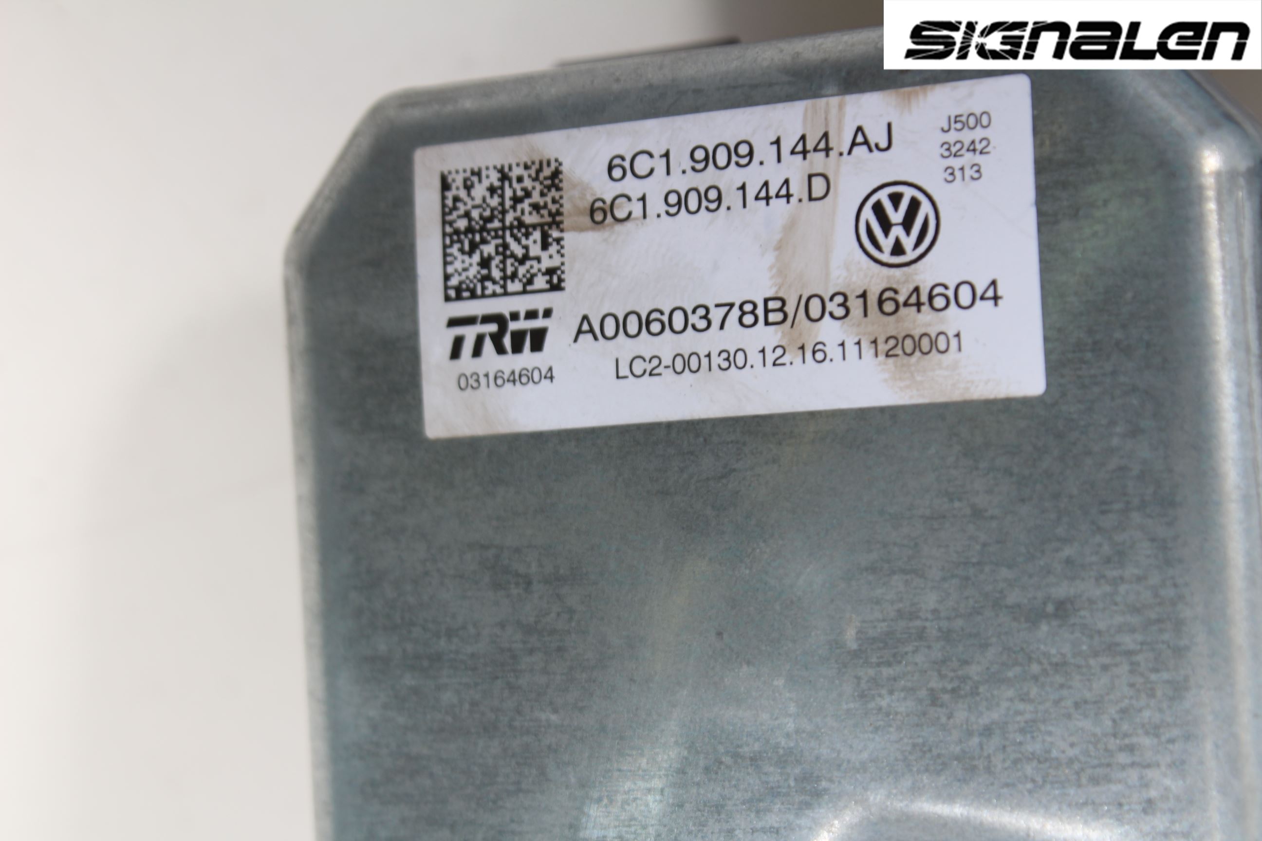 Volkswagen VW POLO 10-17 Rattakselaggregat Innebygd Servo