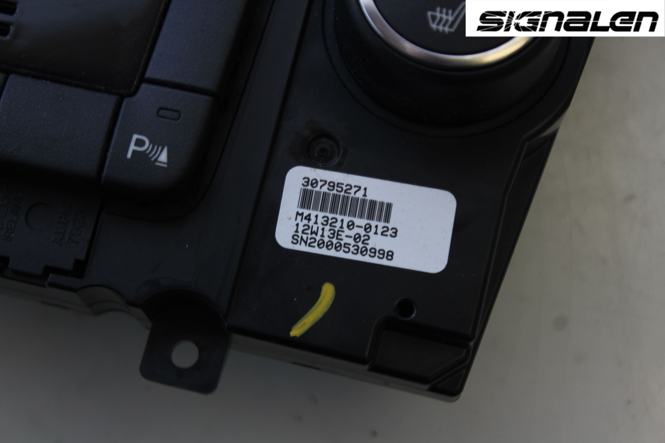 Volvo V70 08-13 Varme Ac Betjening-Display