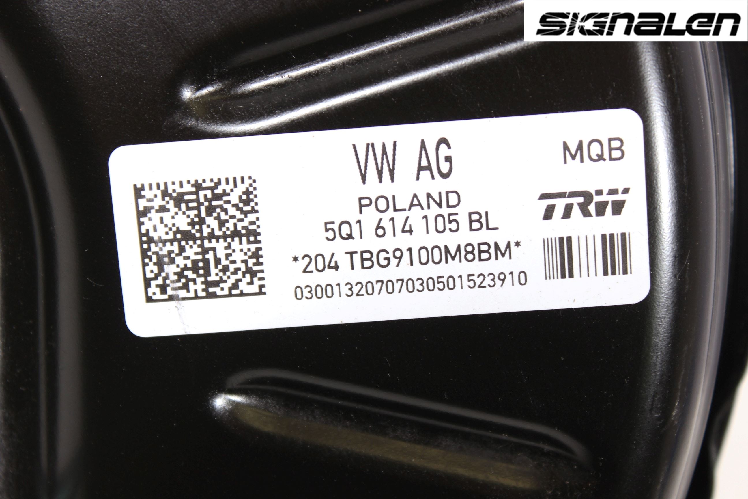 Volkswagen VW GOLF SPORTSVAN 15-20 Bremseservo