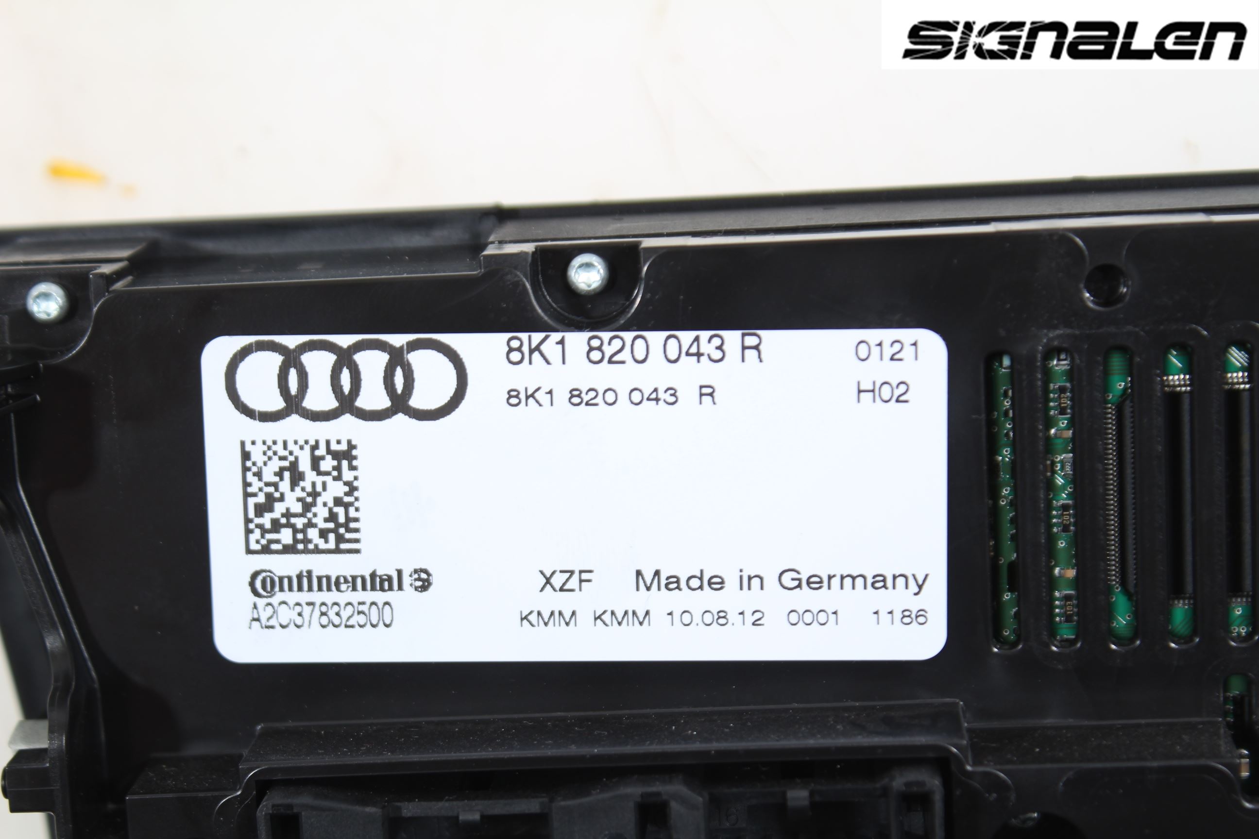 Audi A5 07-16 Varme Ac Betjening-Display