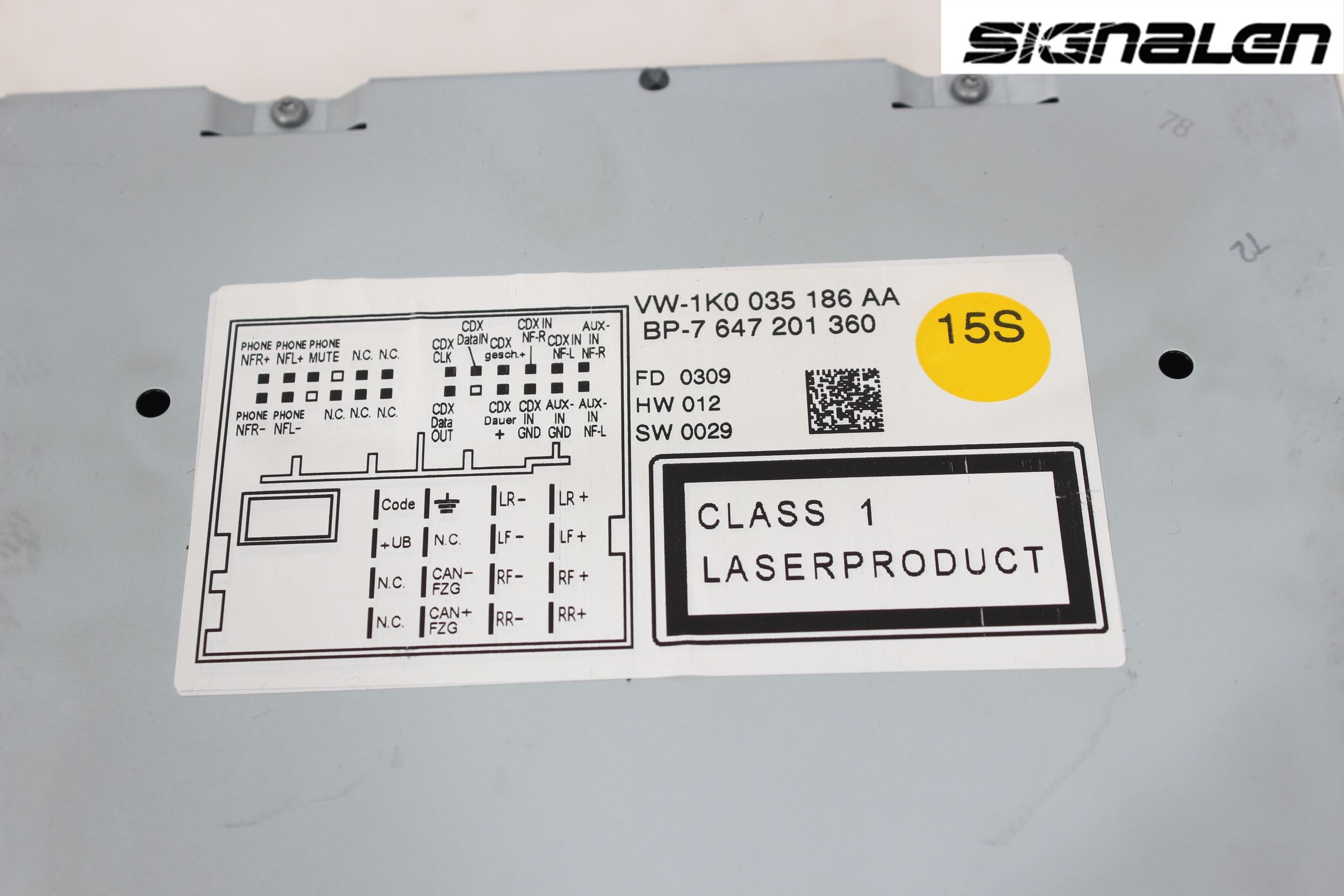 Volkswagen VW PASSAT CC 08-16 Stereo Radio