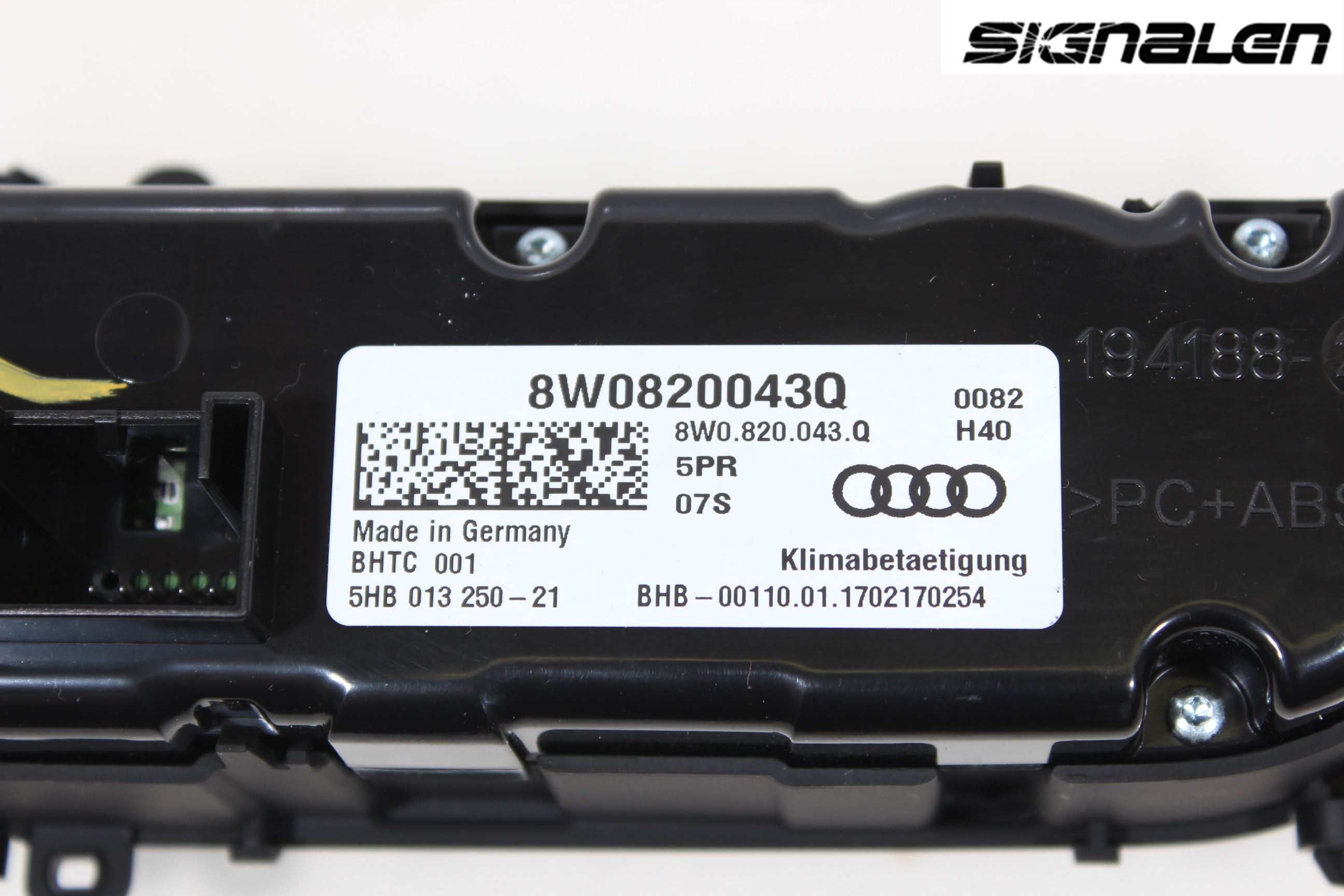 Audi A5 07-16 Varme Ac Betjening-Display