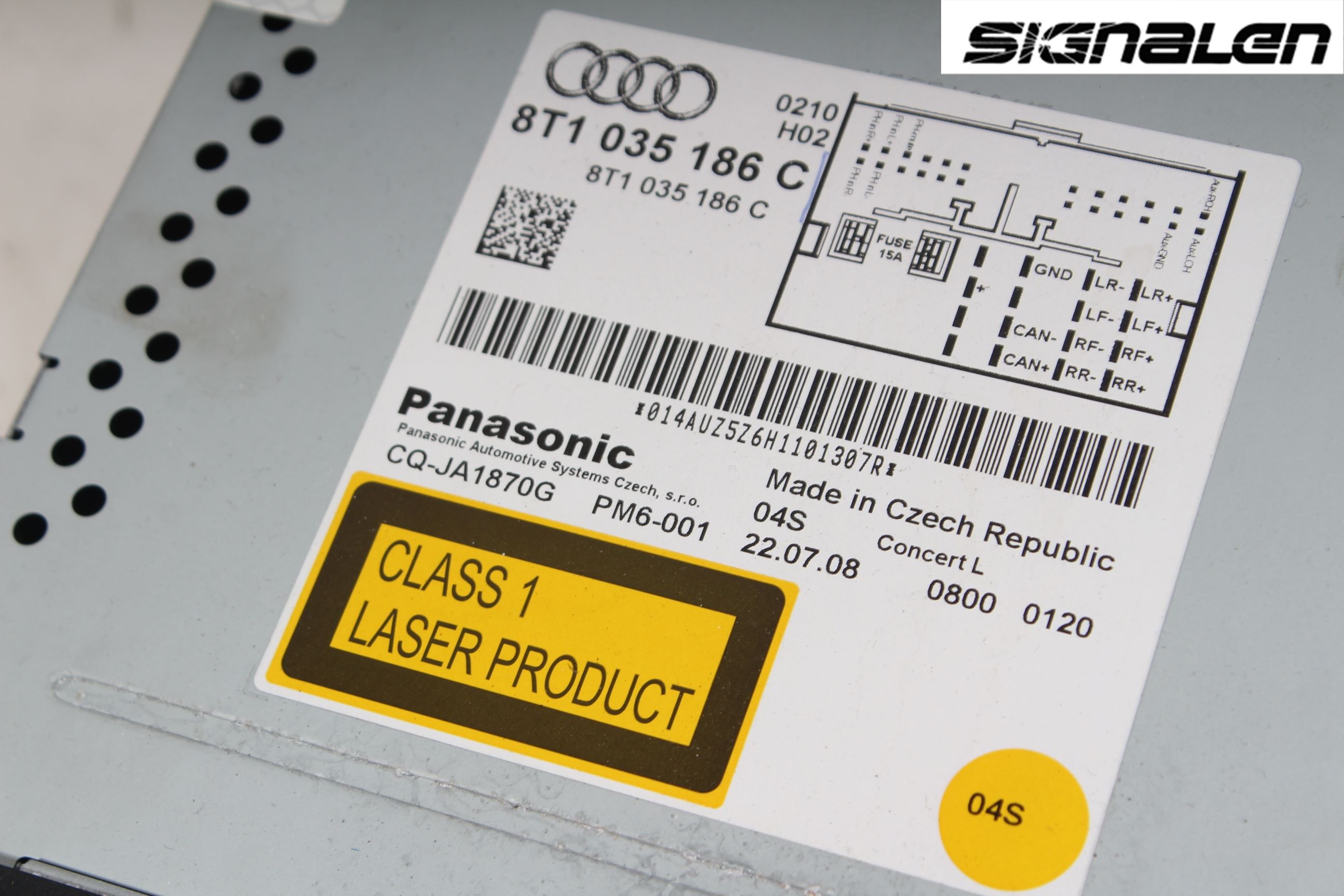 Audi A4/S4 08-11 Stereo Radio