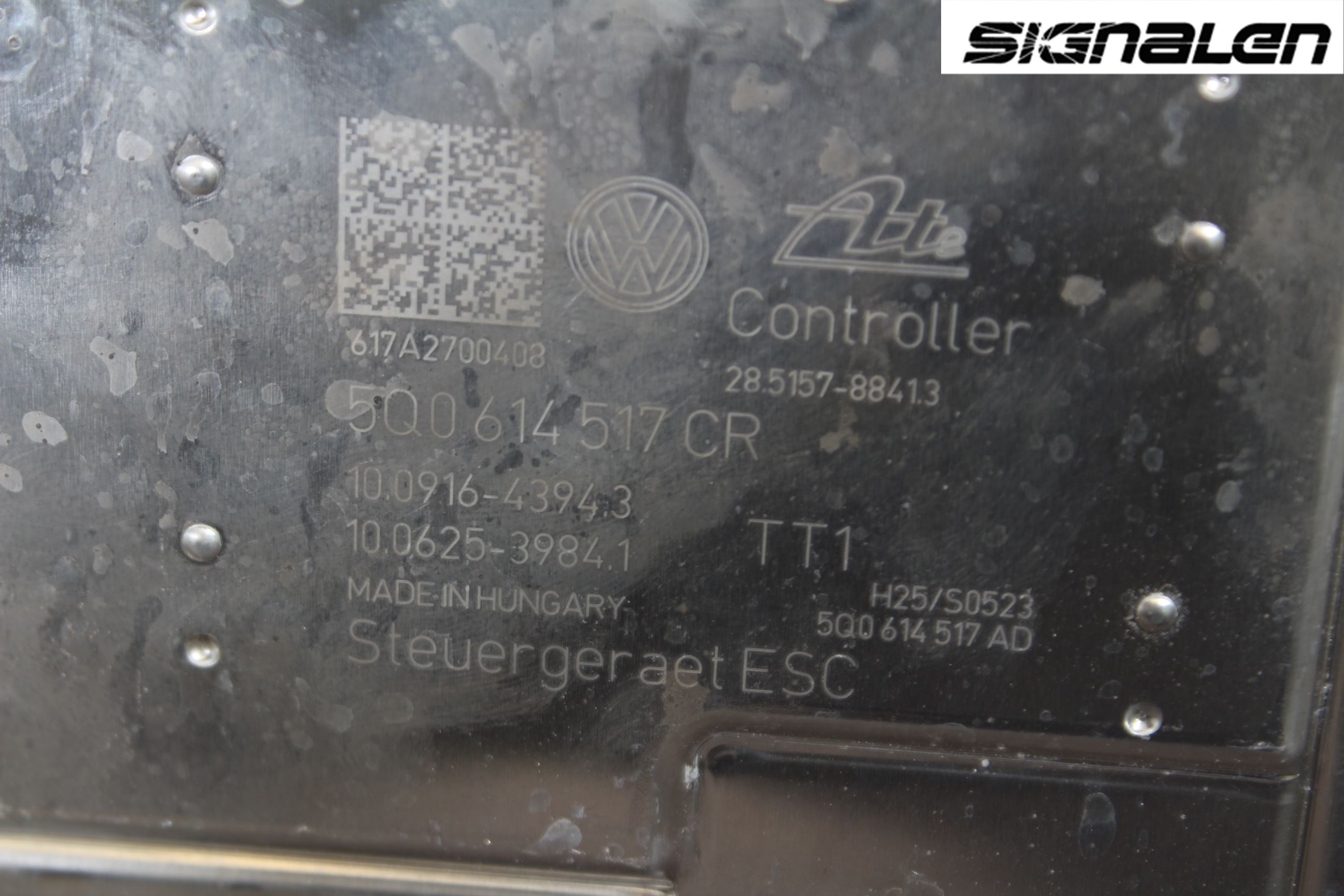 Volkswagen VW GOLF / E-GOLF VII 13-20 Abs Hydraulikkaggregat
