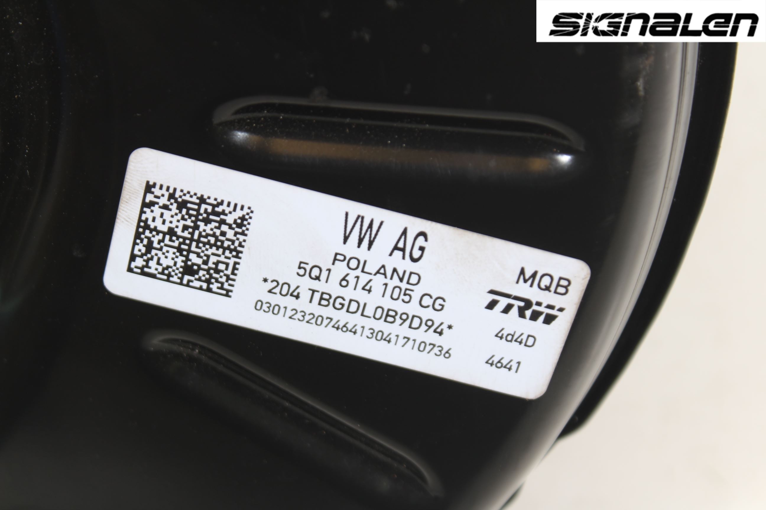 Volkswagen VW GOLF / E-GOLF VII 13-20 Bremseservo