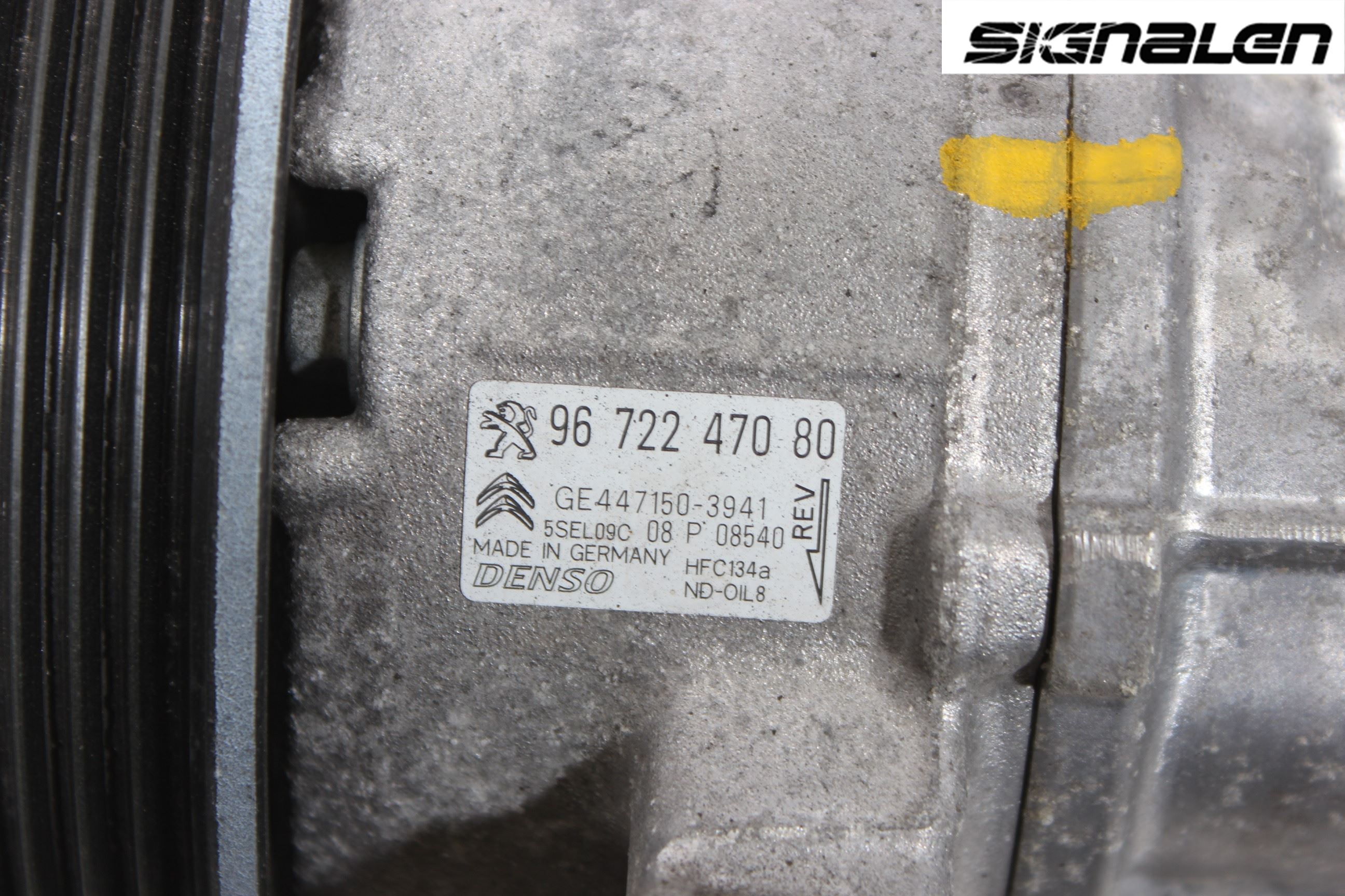 Peugeot 208 12-15 Varme Ac Kompressor