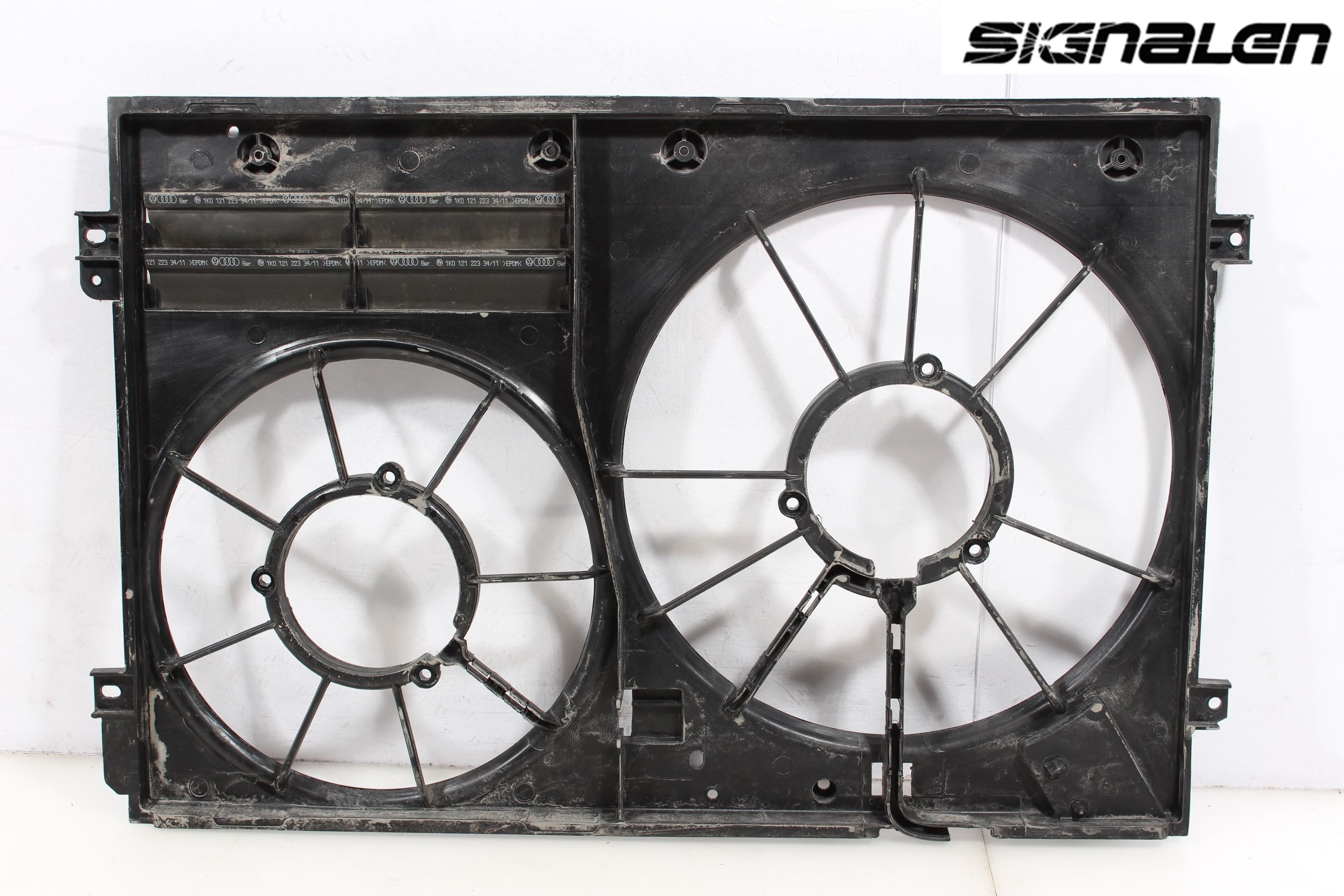 Skoda OCTAVIA (1Z) 05-13 Kjølevifte-Radiator Hus-Kåpe