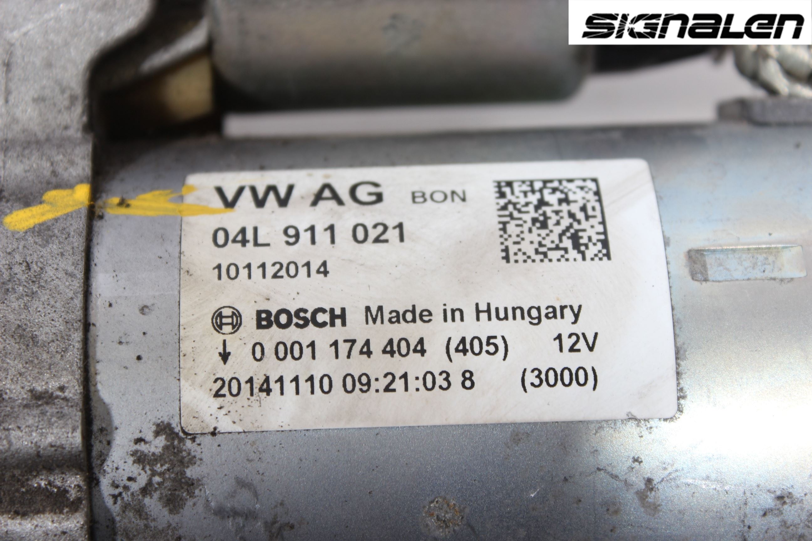 Audi A4 12-15 Startmotor Diesel