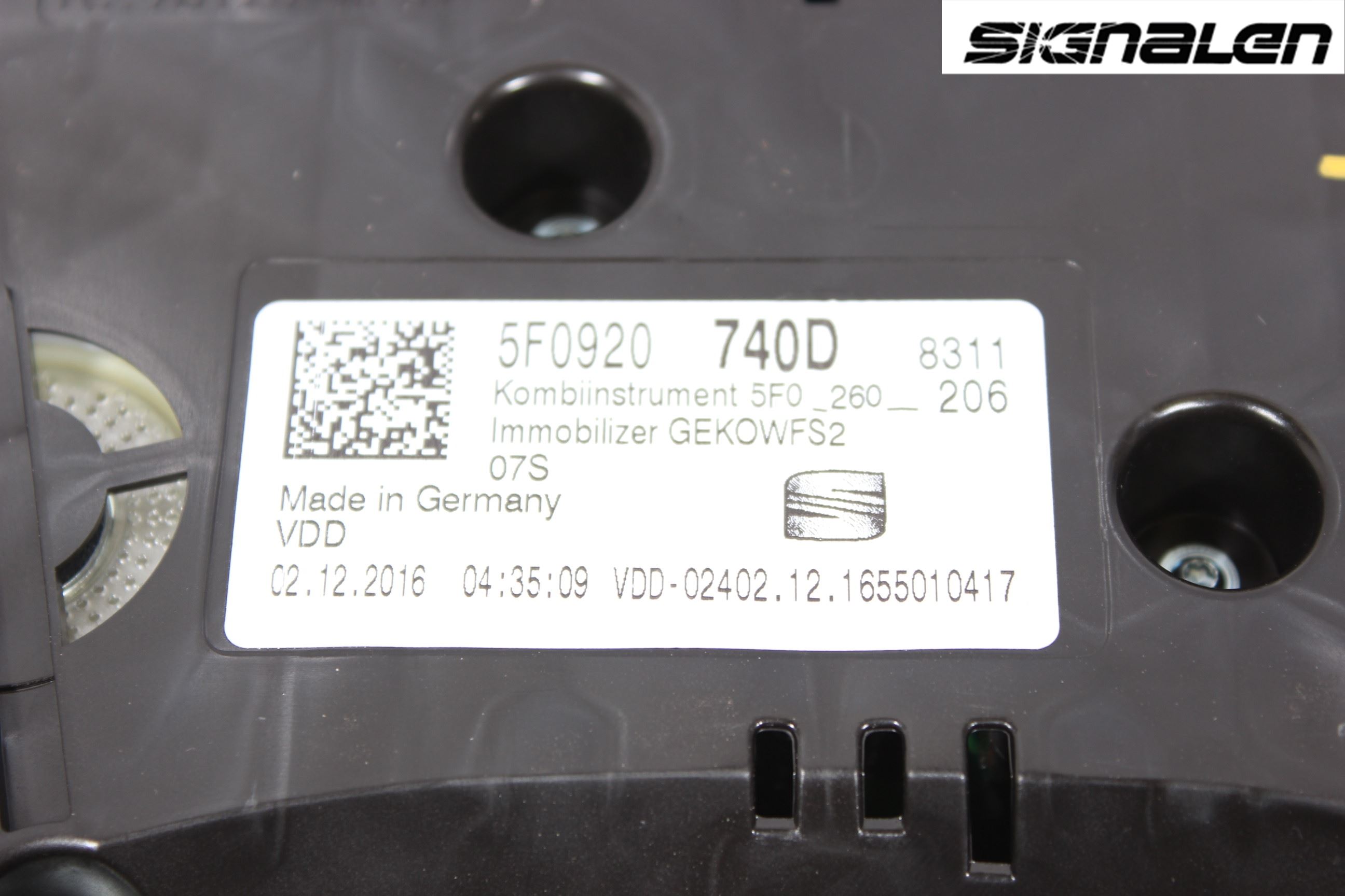 Seat LEON 13-20 Instr Kombinert