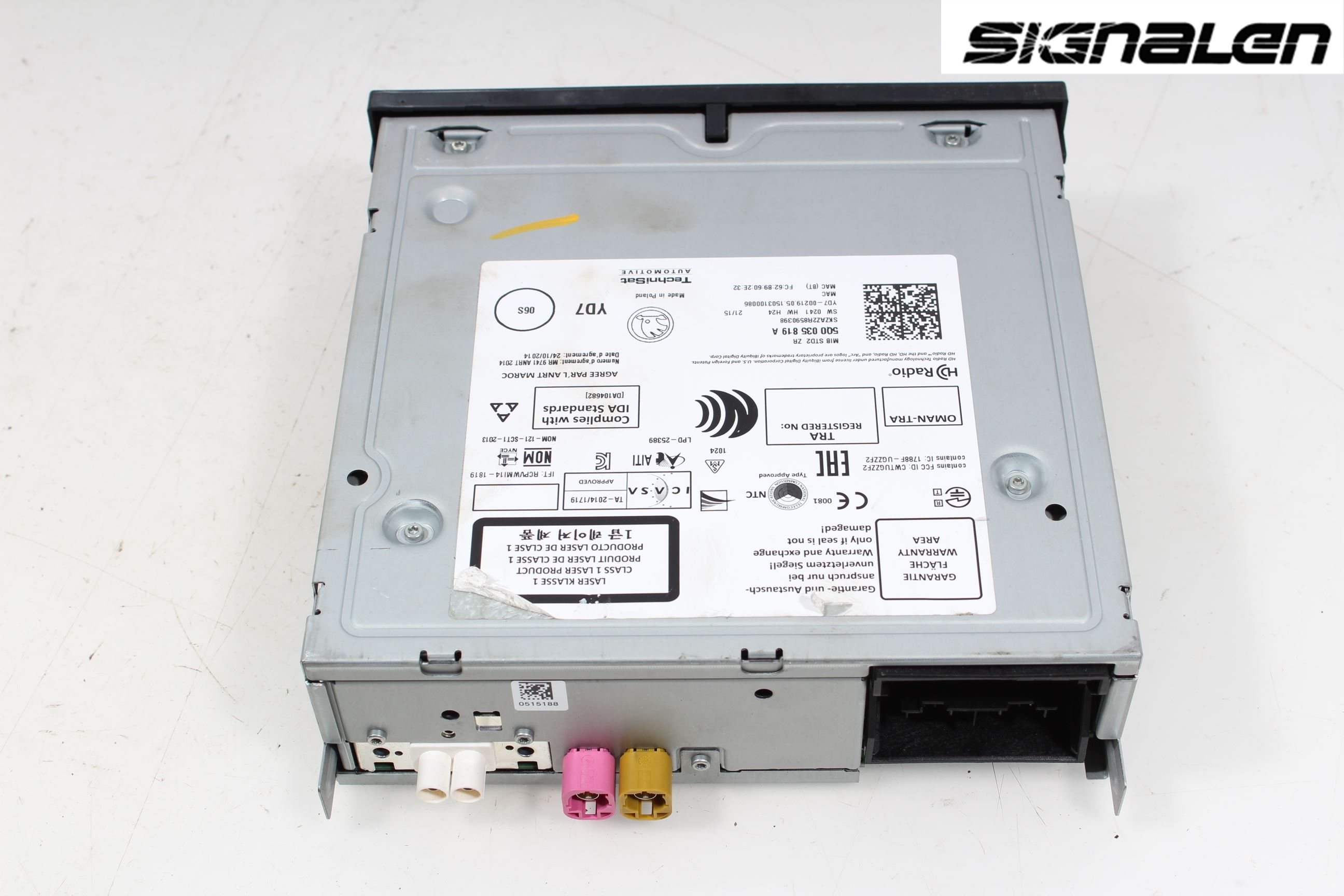 Skoda FABIA 15-21 Stereo Radio