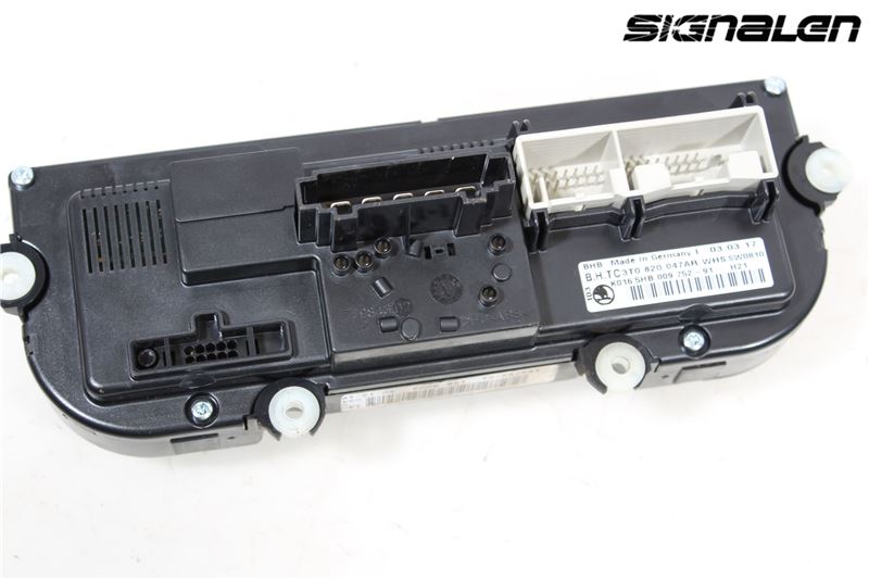 Skoda YETI Varme Ac Betjening-Display