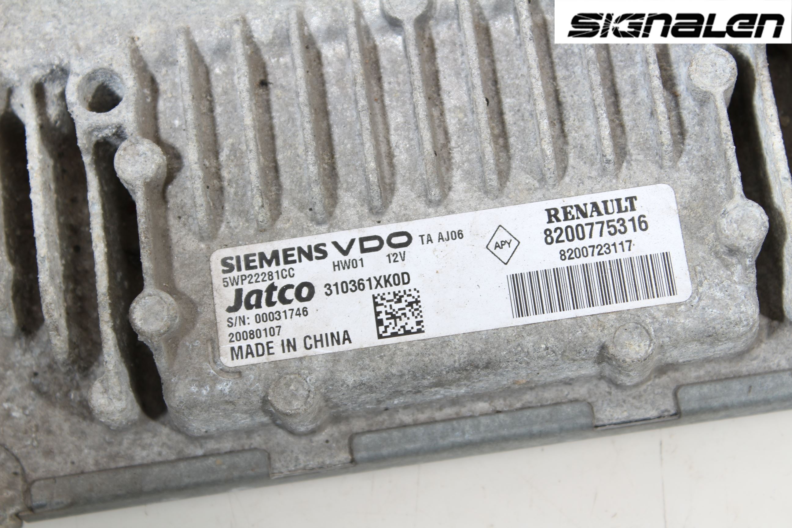 Renault LAGUNA III 08-10 Styreenhet Gearkasse