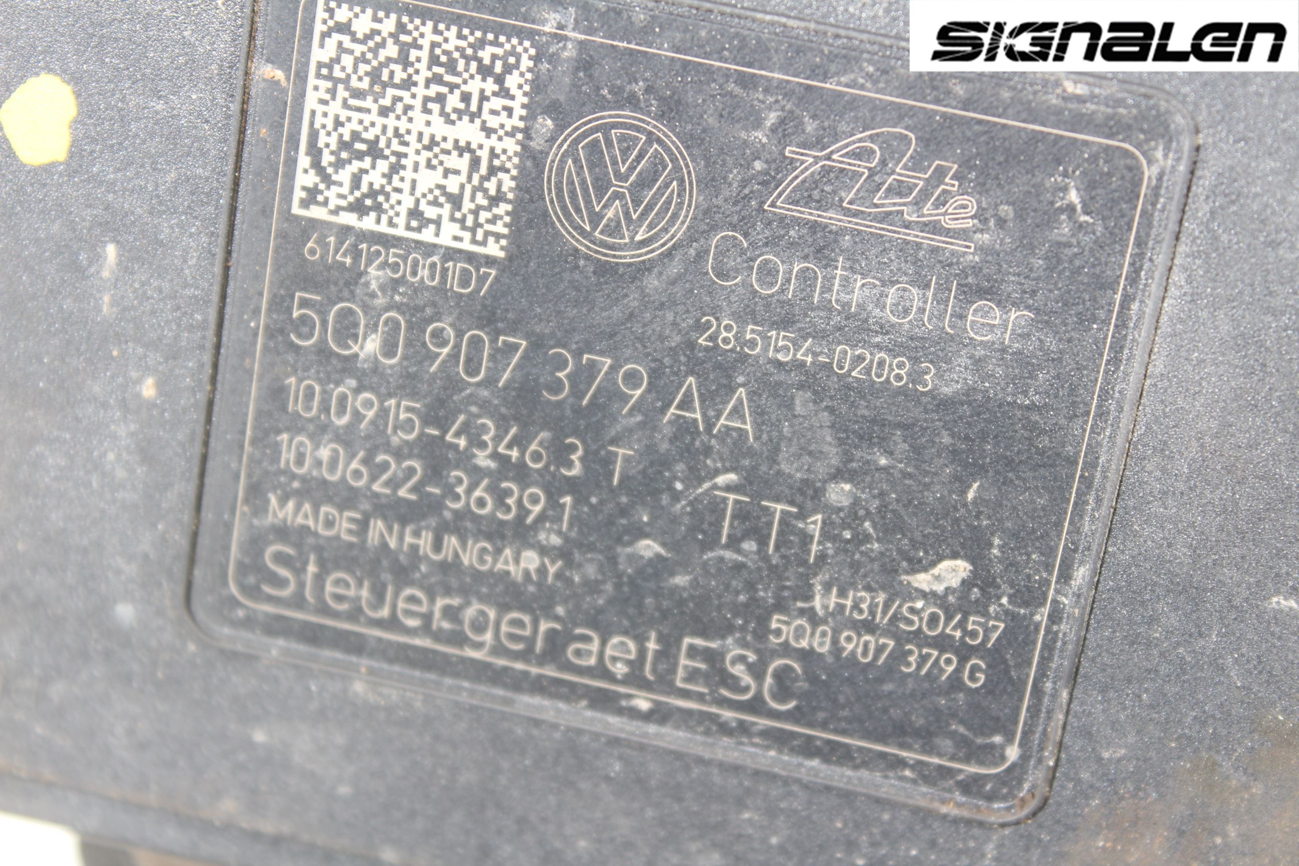 Volkswagen VW GOLF / E-GOLF VII 13-20 Abs Hydraulikkaggregat