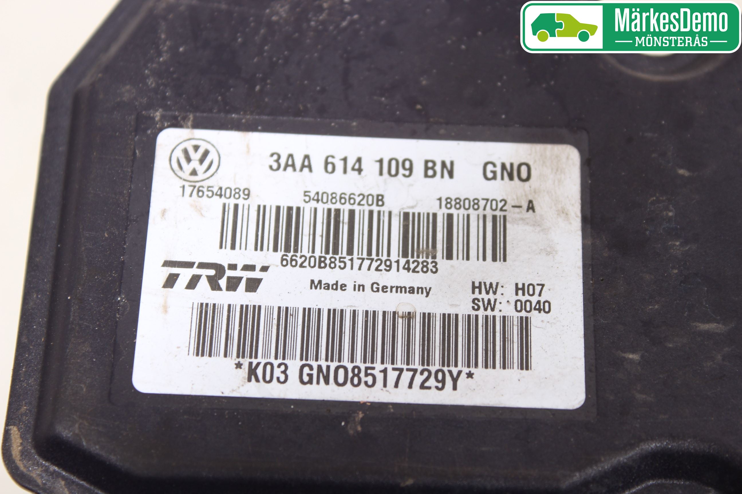 Volkswagen VW PASSAT CC 08-16 Abs Hydraulikkaggregat