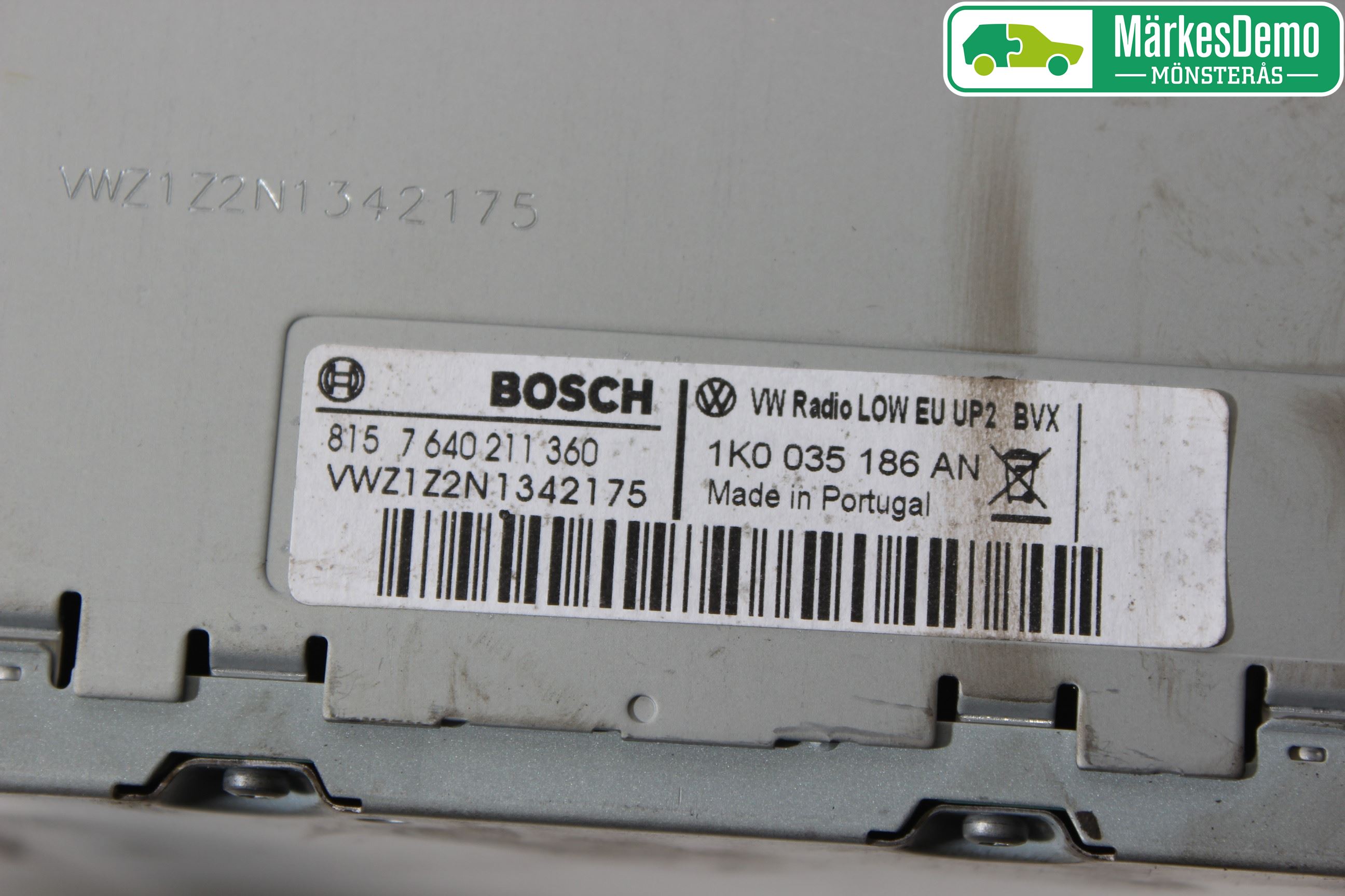 Volkswagen VW CADDY 11-15 Stereo Radio