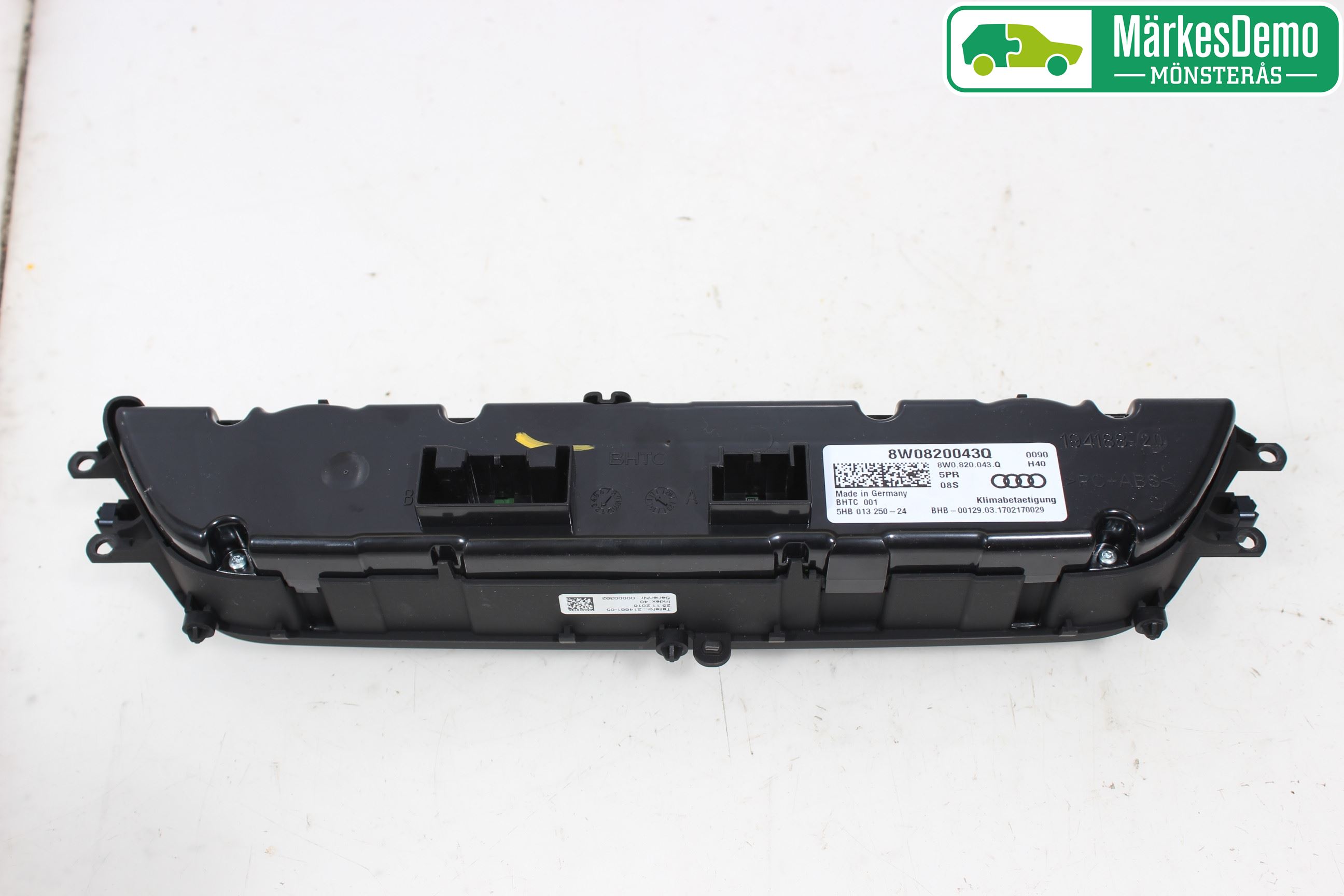 Audi A4/S4 B9 16-19 Varme Ac Betjening-Display