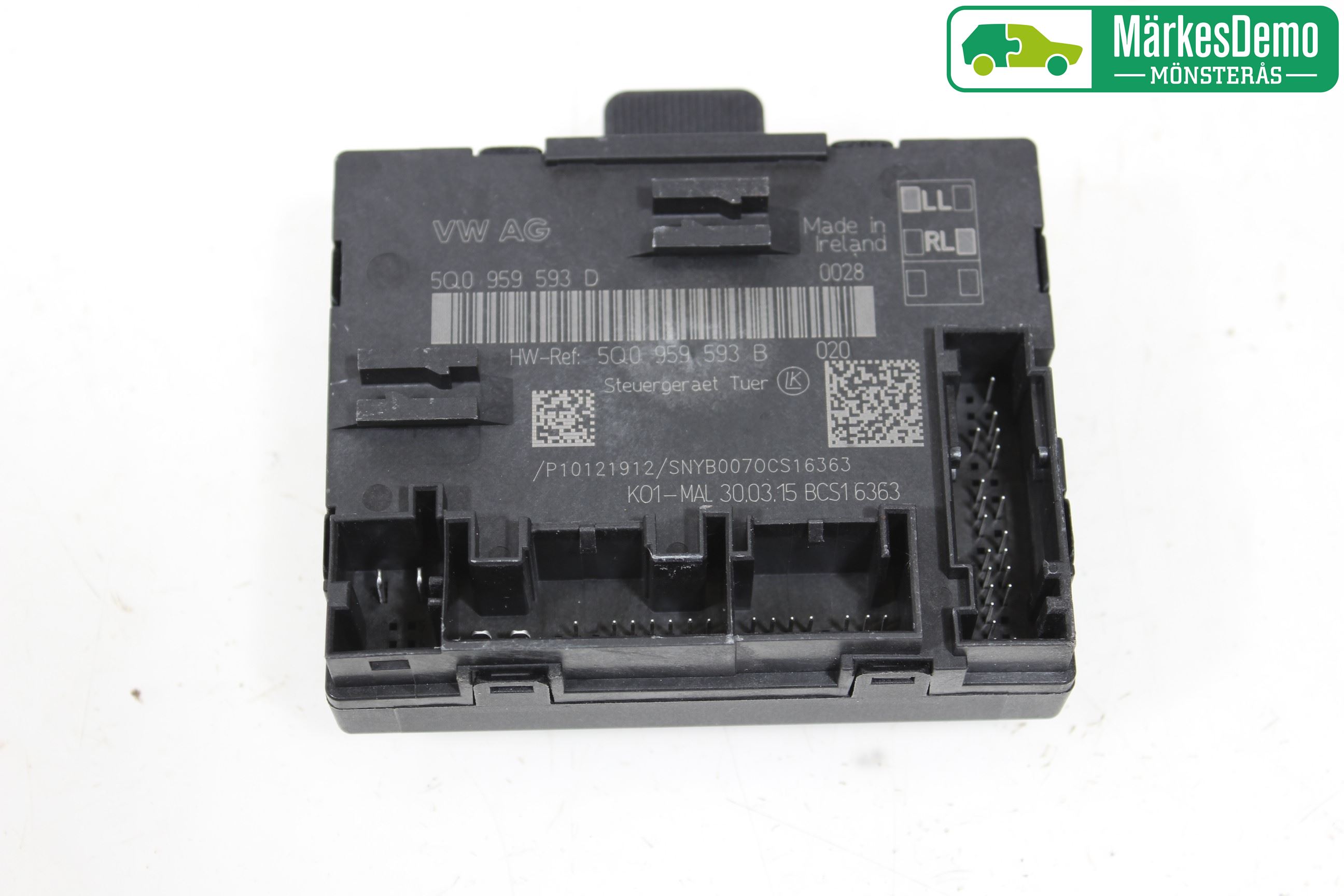 Volkswagen VW PASSAT 15-19 Styreenhet Dør