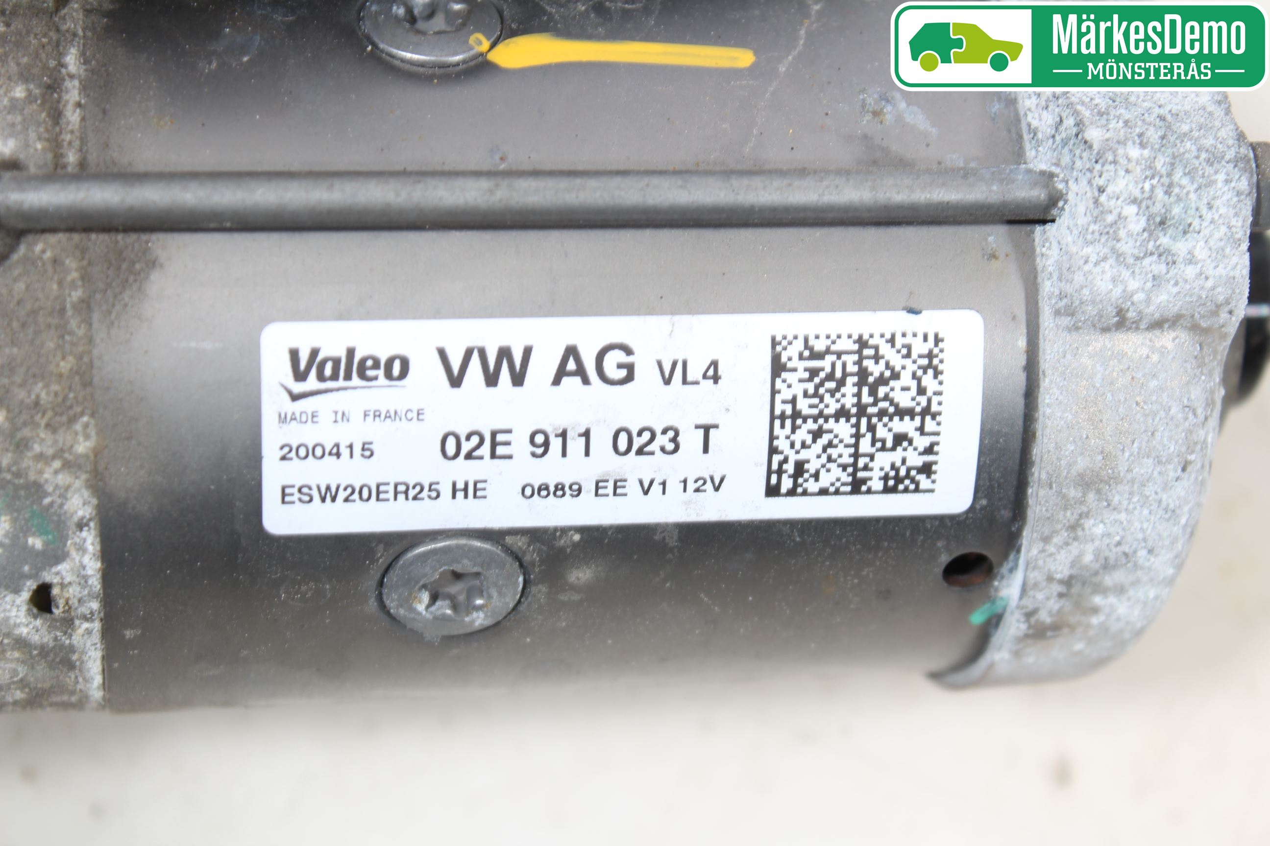 Volkswagen VW PASSAT 15-19 Startmotor Diesel