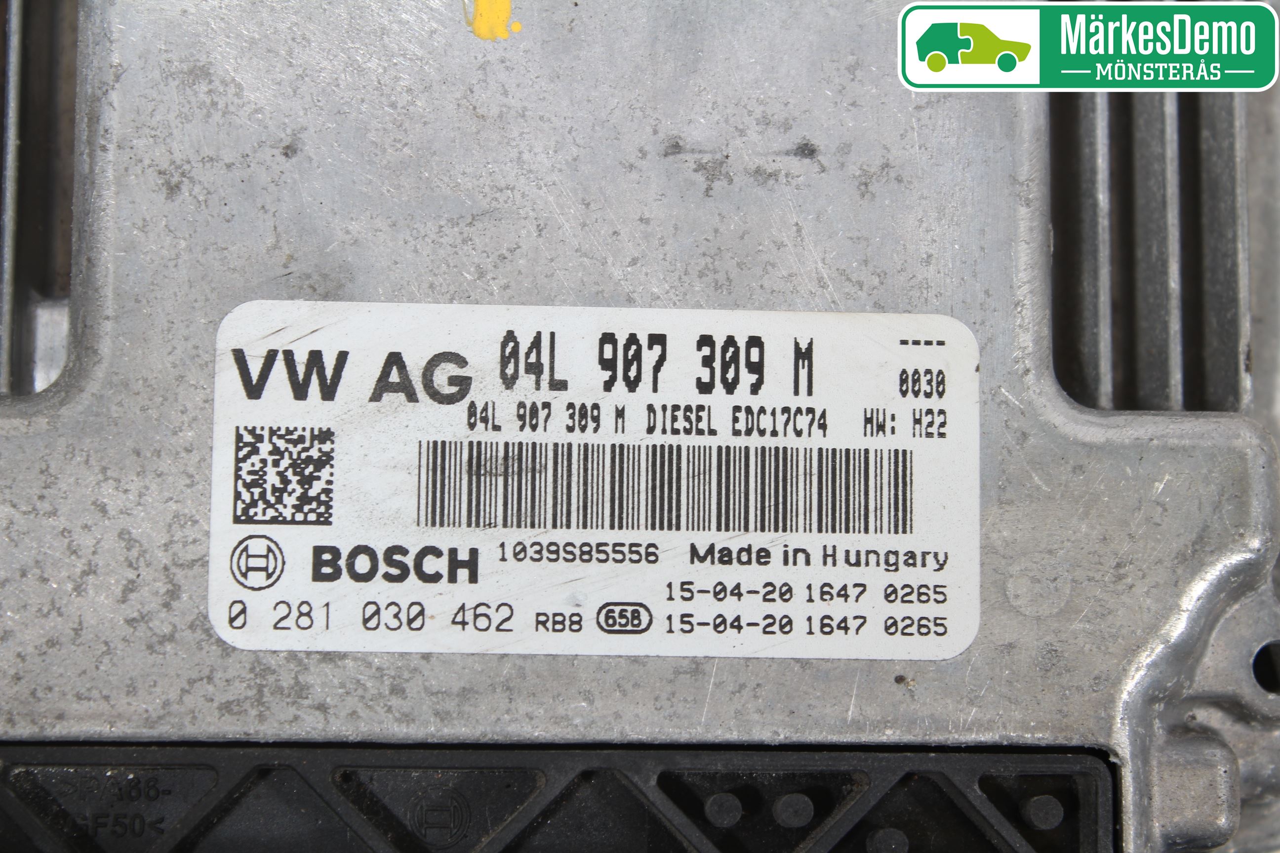 Volkswagen VW PASSAT 15-19 Styreenhet Innsprøytning