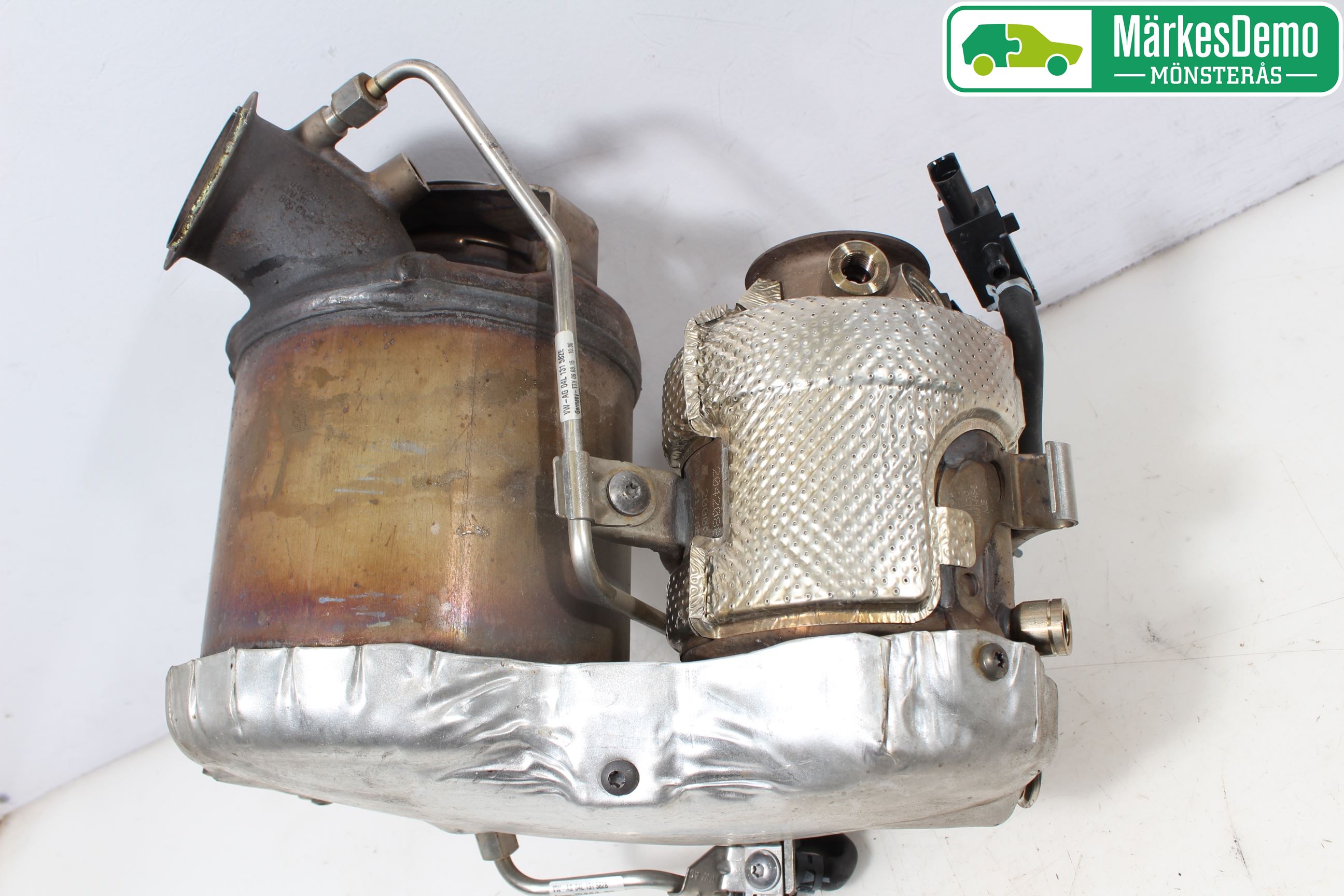 Volkswagen VW PASSAT 15-19 Eksos Partikketfilter