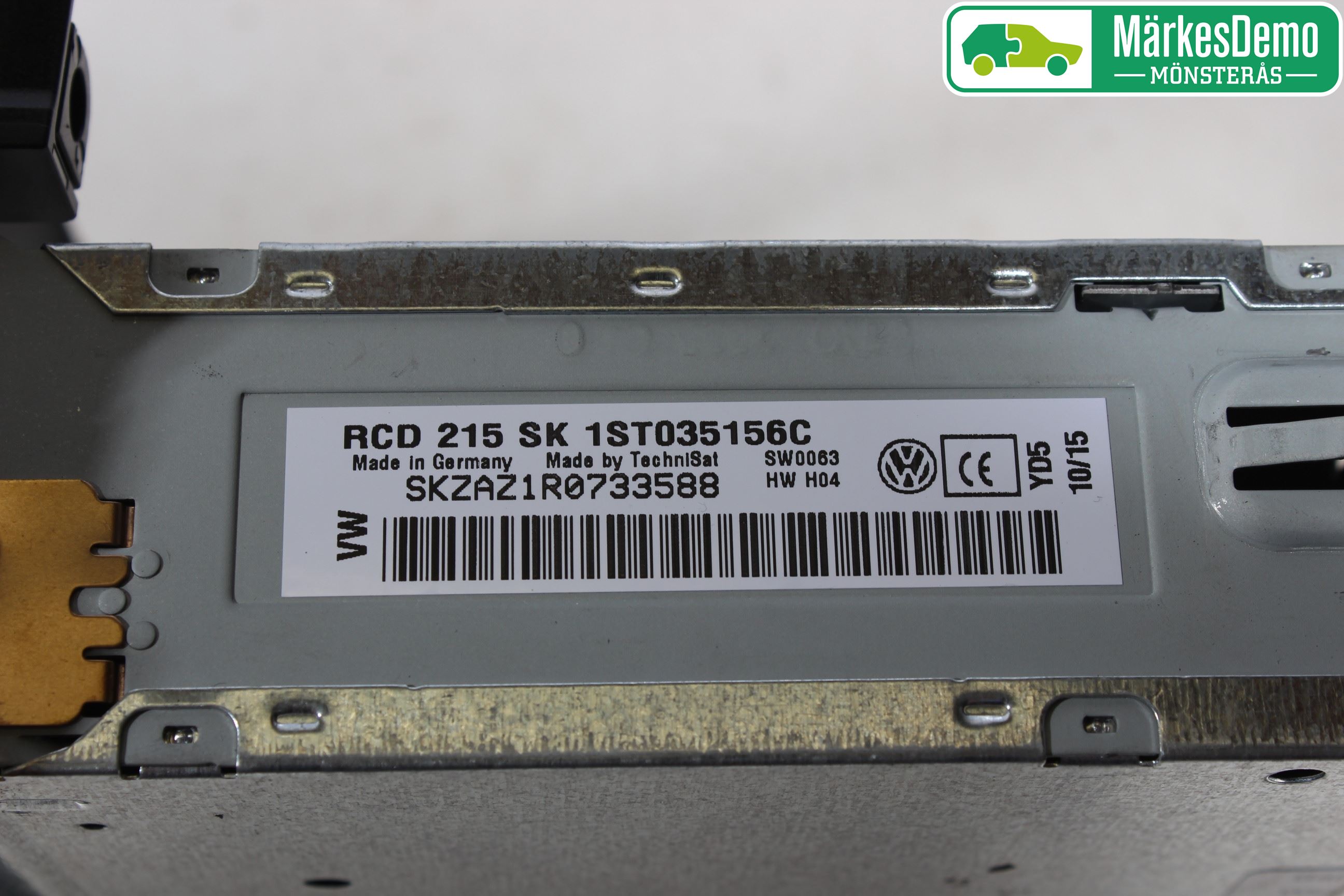 Skoda CITIGO / CITIGO E IV Stereo Radio