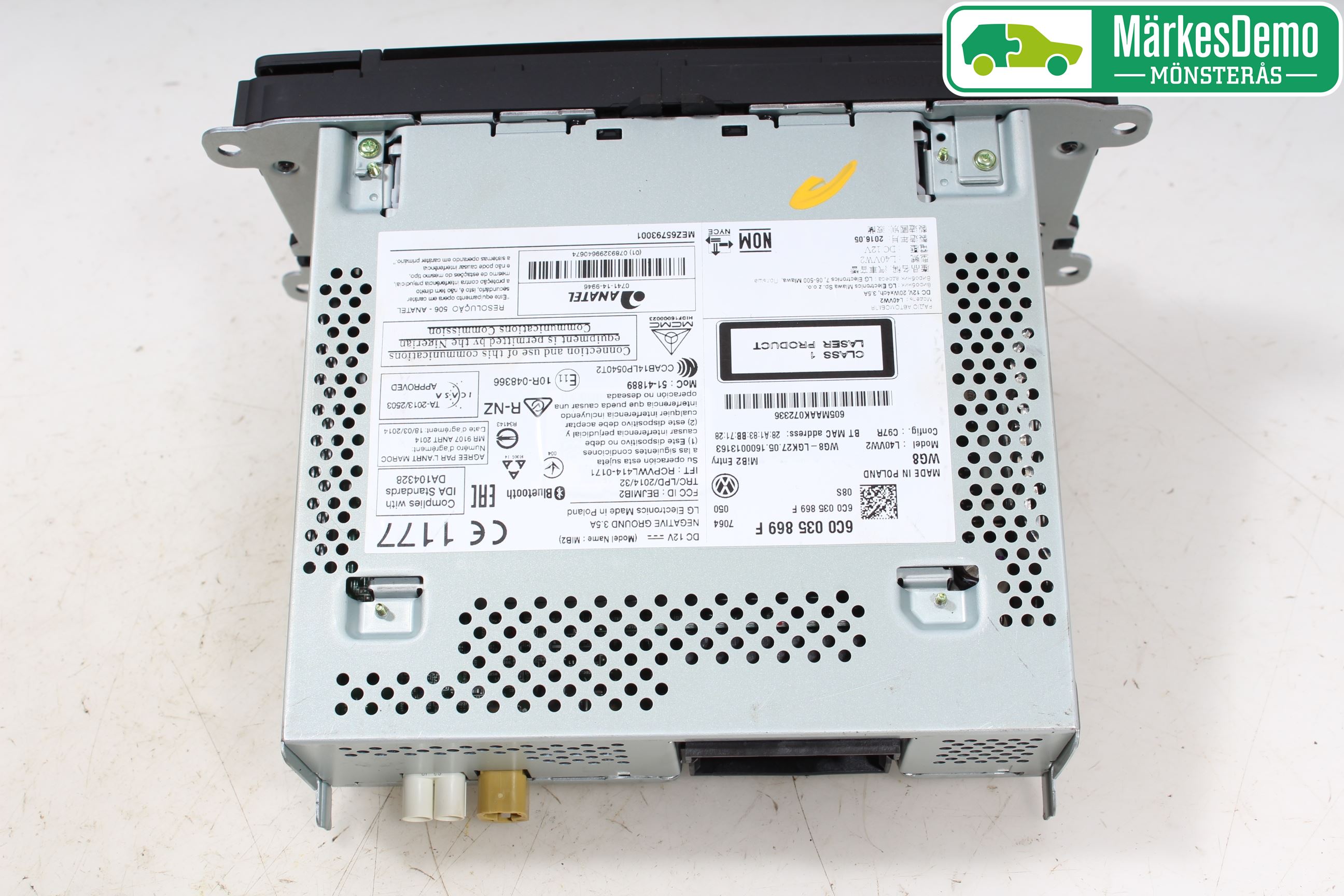 Volkswagen VW POLO 10-17 Stereo Radio