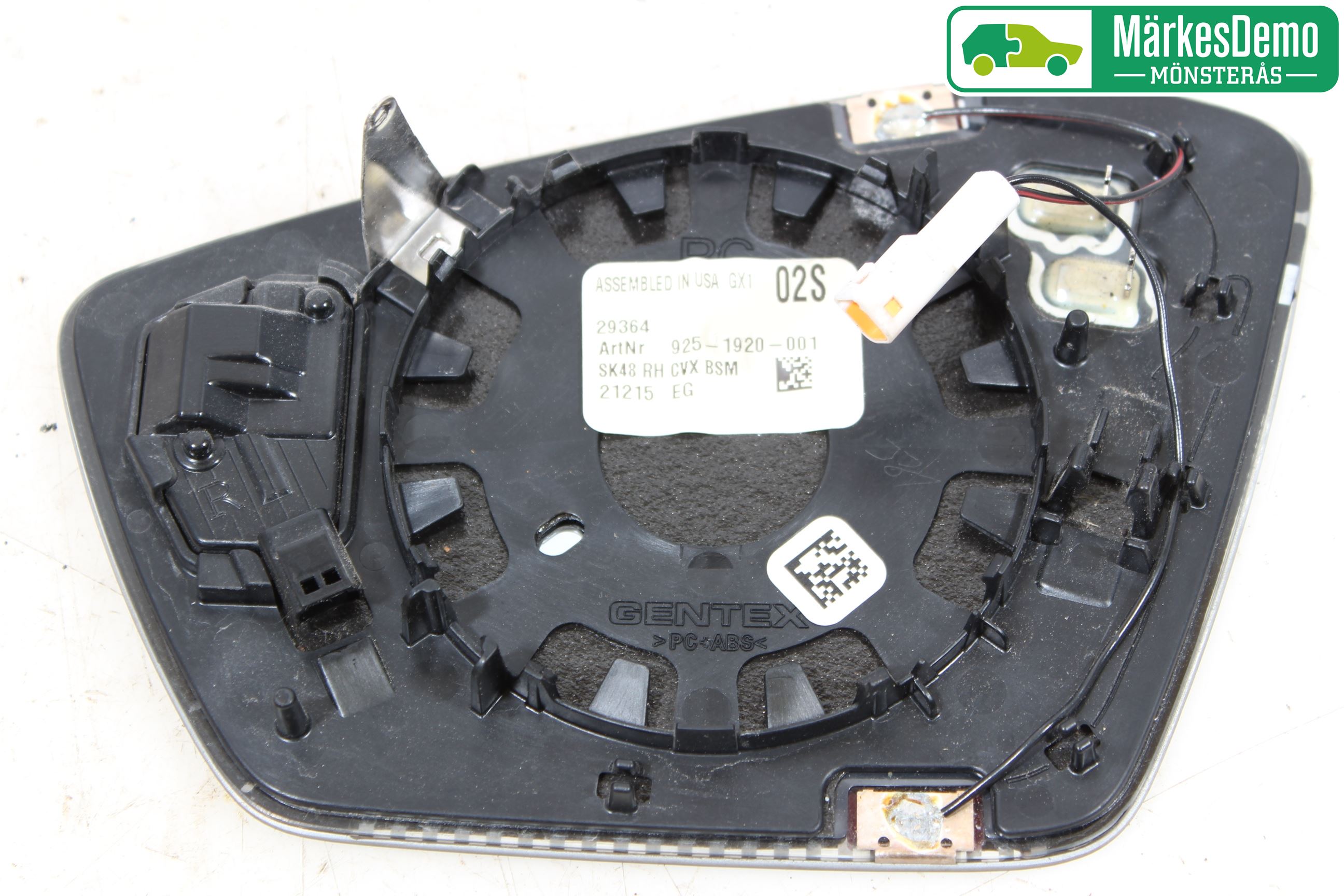 Skoda SUPERB 09-15 Speil Glass H