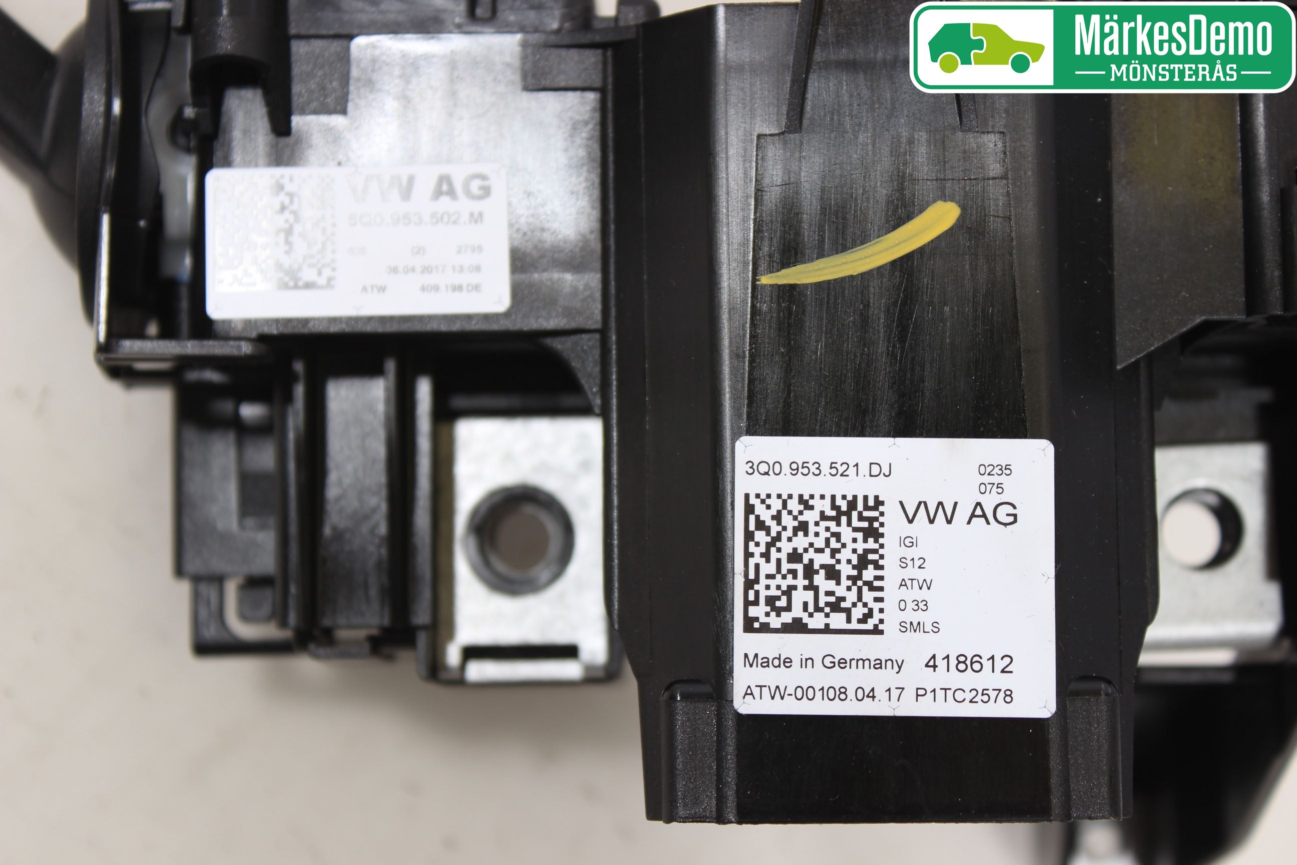 Volkswagen VW PASSAT 15-19 Bryter Ratt Kombi H Og V