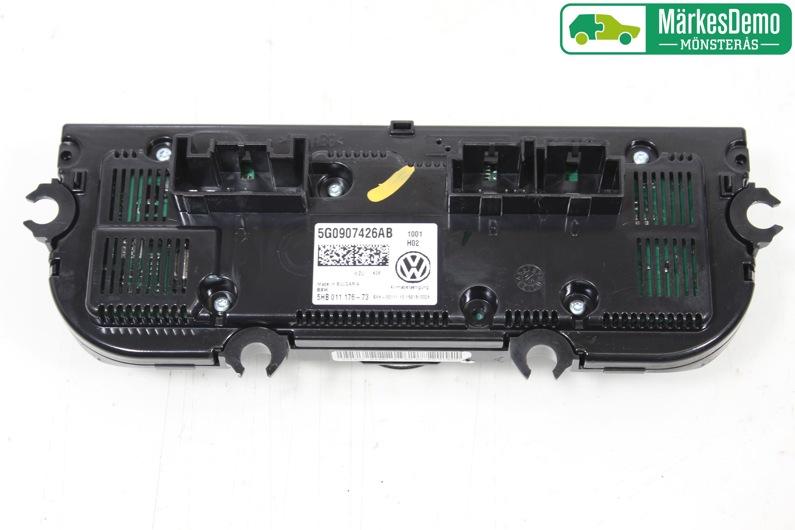 Volkswagen VW GOLF / E-GOLF VII 13-20 Varme Ac Betjening-Display