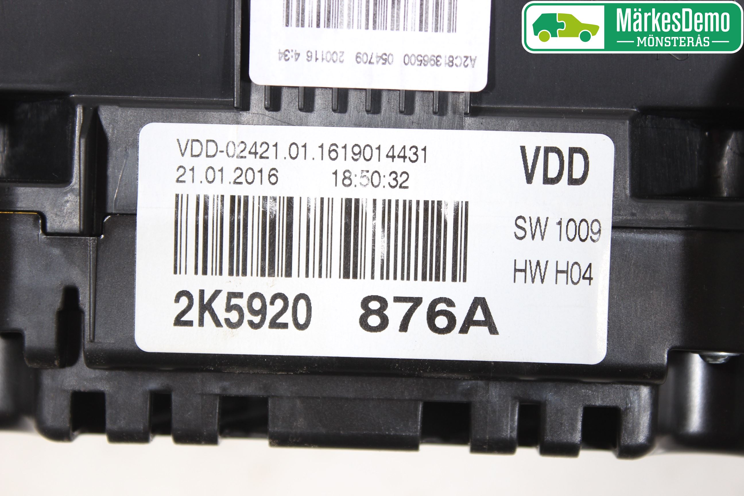 Volkswagen VW CADDY 16-20 Instr Kombinert