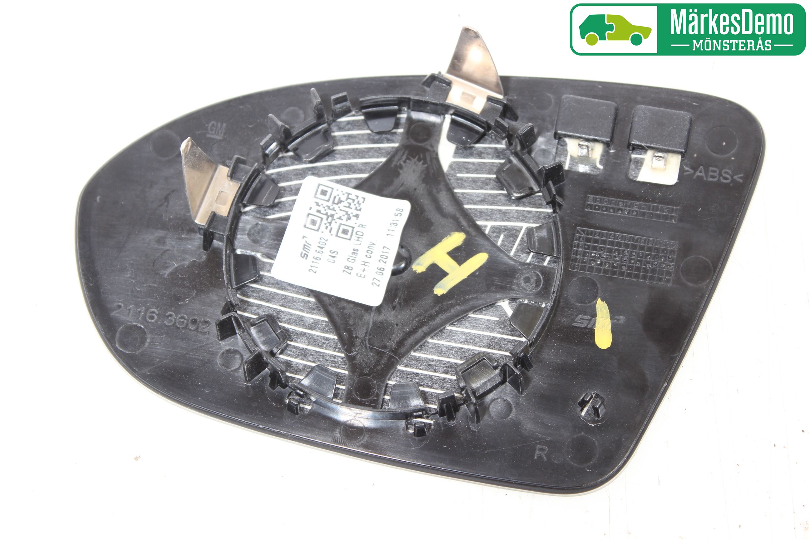 Opel INSIGNIA 17- Speil Glass H