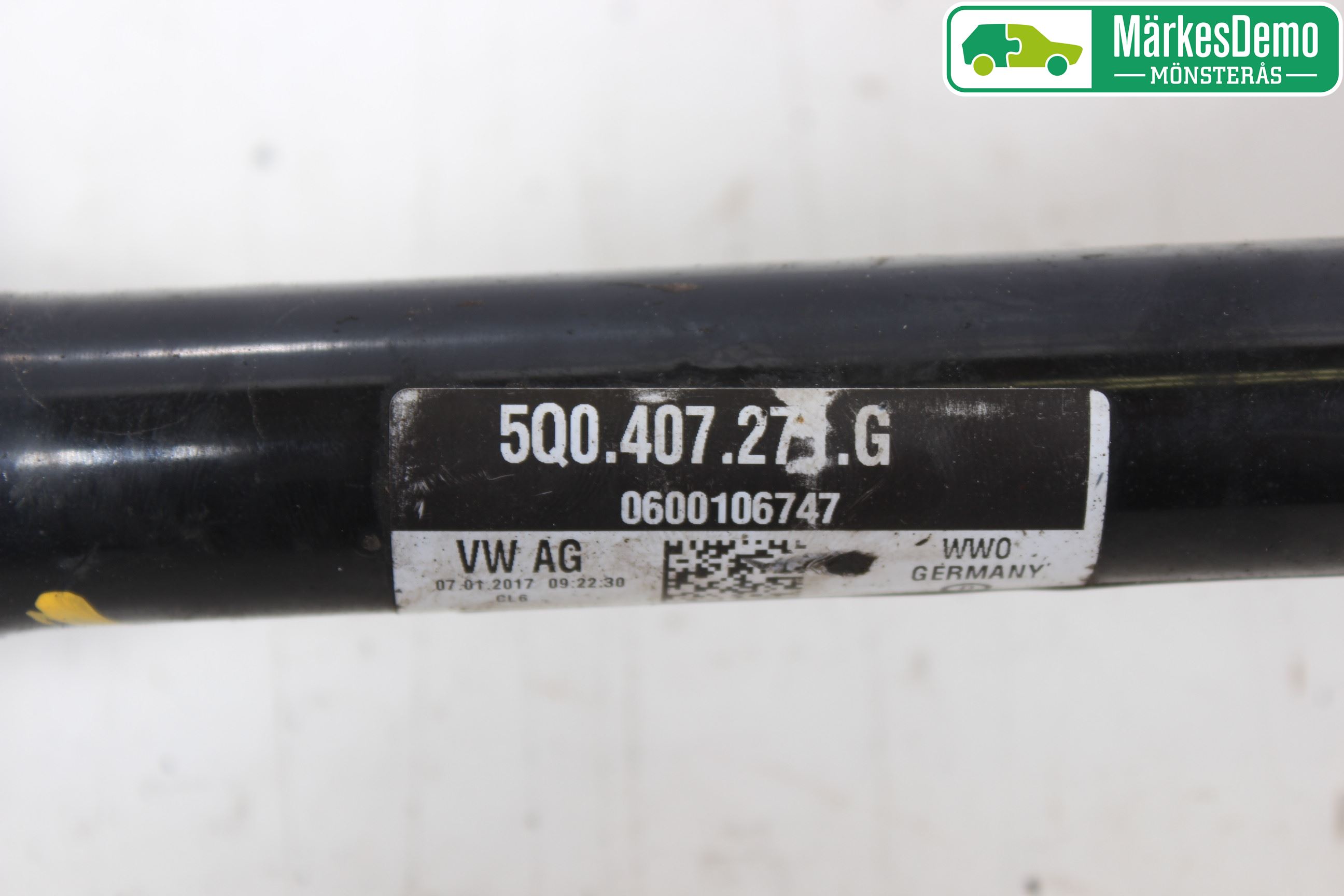 Volkswagen VW GOLF / E-GOLF VII 13-20 Drivaksel Foran Kompl Venstre