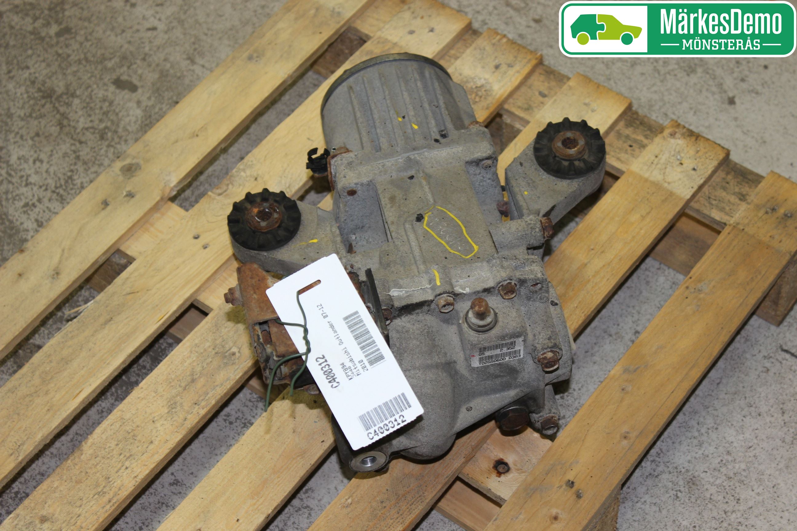 Mitsubishi OUTLANDER 07-12 Bakaksel Kardang Bak -Diff