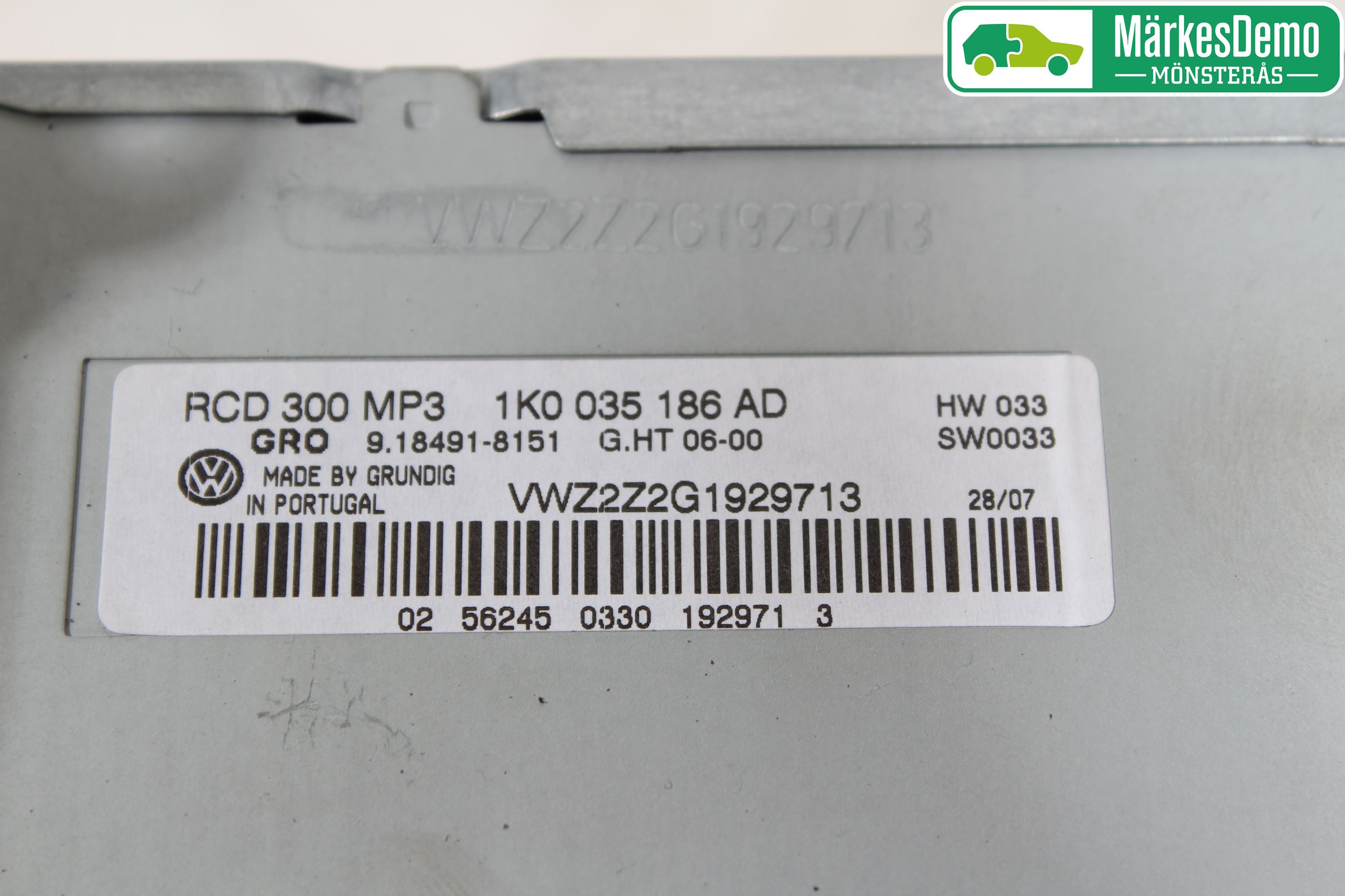 Volkswagen VW PASSAT 05-11 Stereo Radio