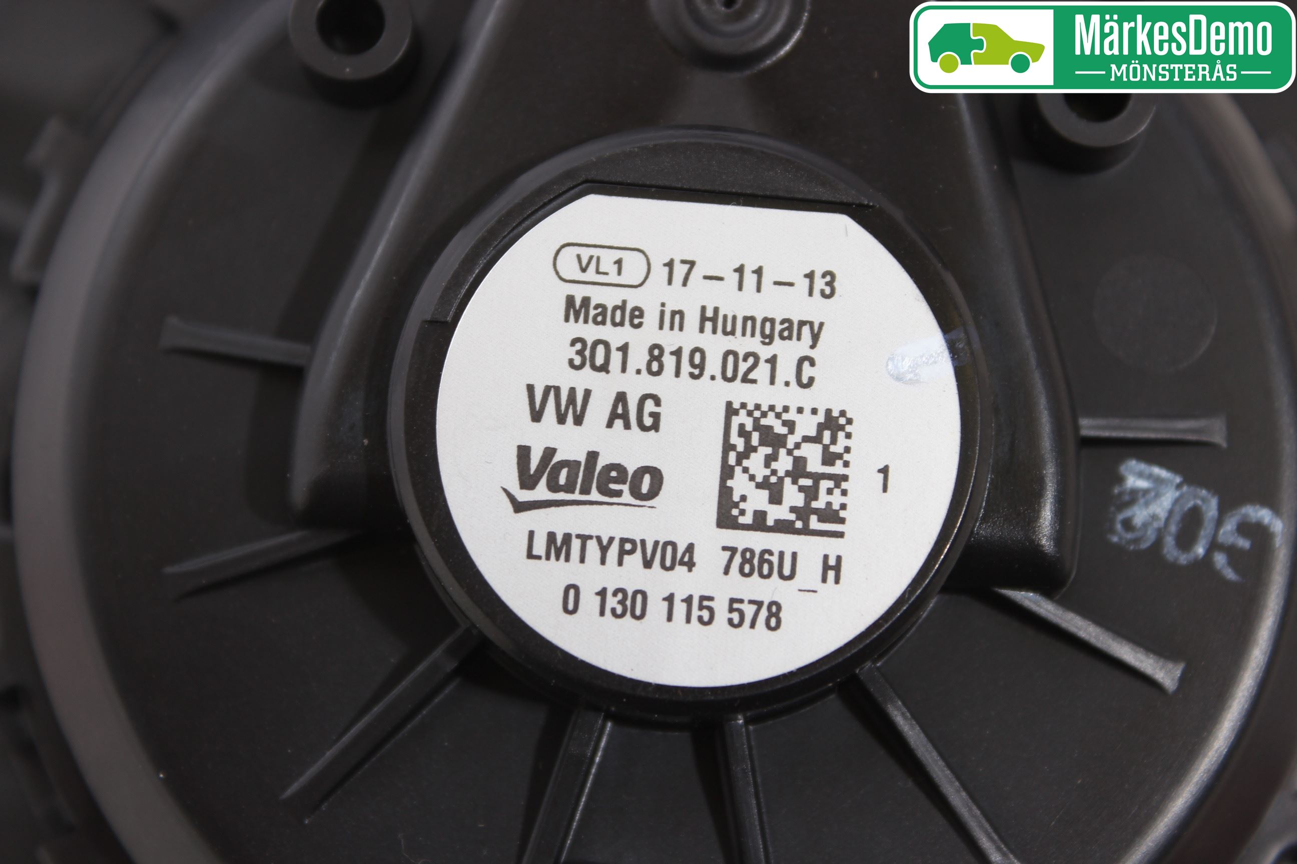 Volkswagen VW PASSAT 15-19 Varmeapparat Viftemotor