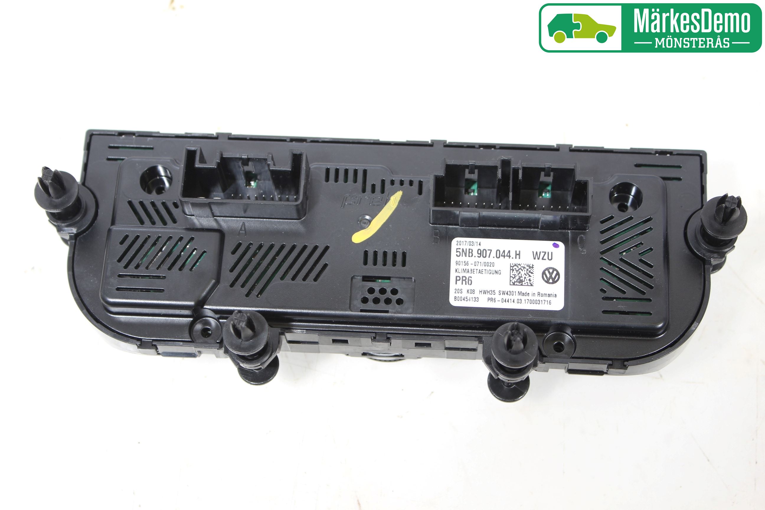 Volkswagen VW TIGUAN 16-24 Varme Ac Betjening-Display