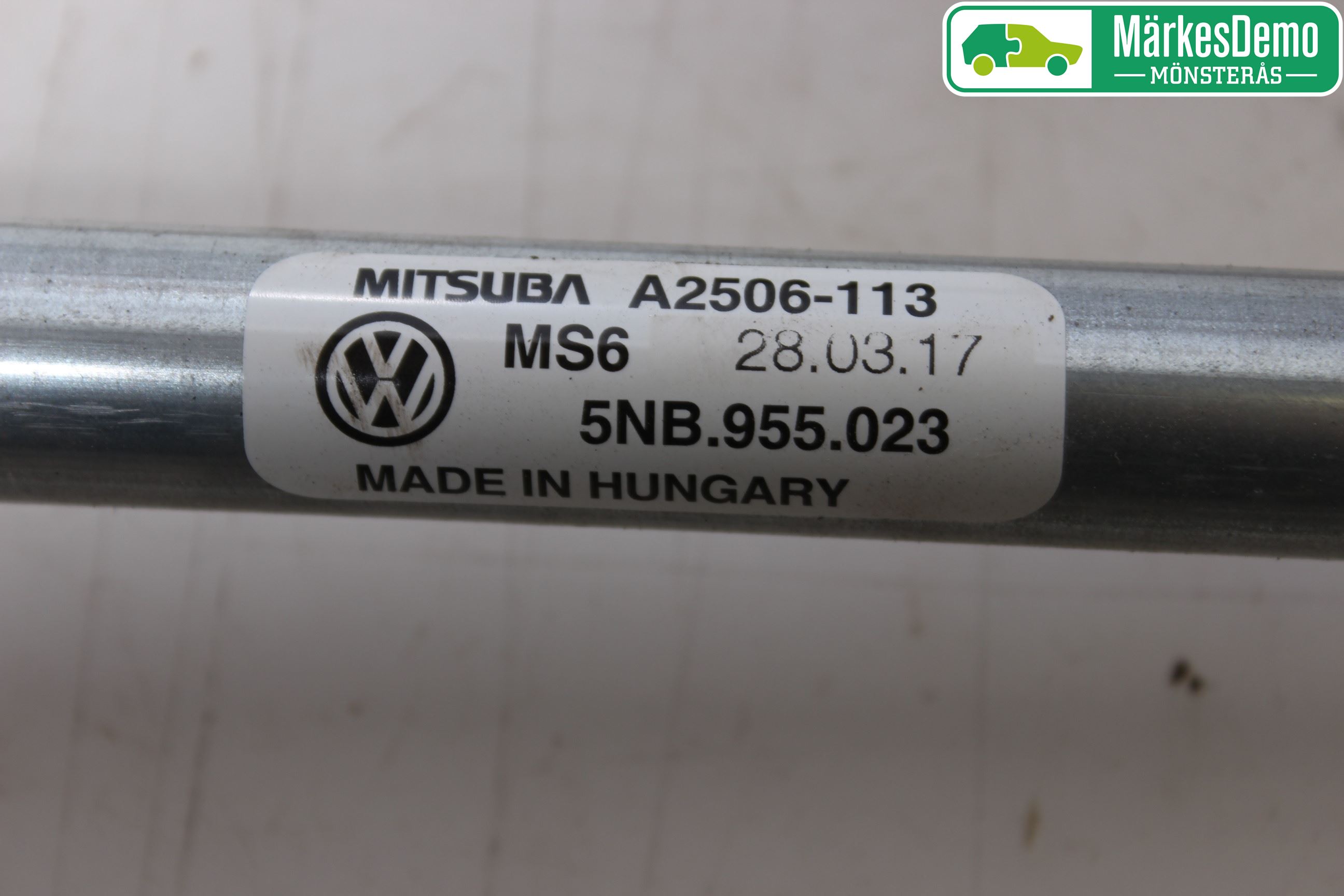 Volkswagen VW TIGUAN 16-24 Viskeroverføring Frontrute